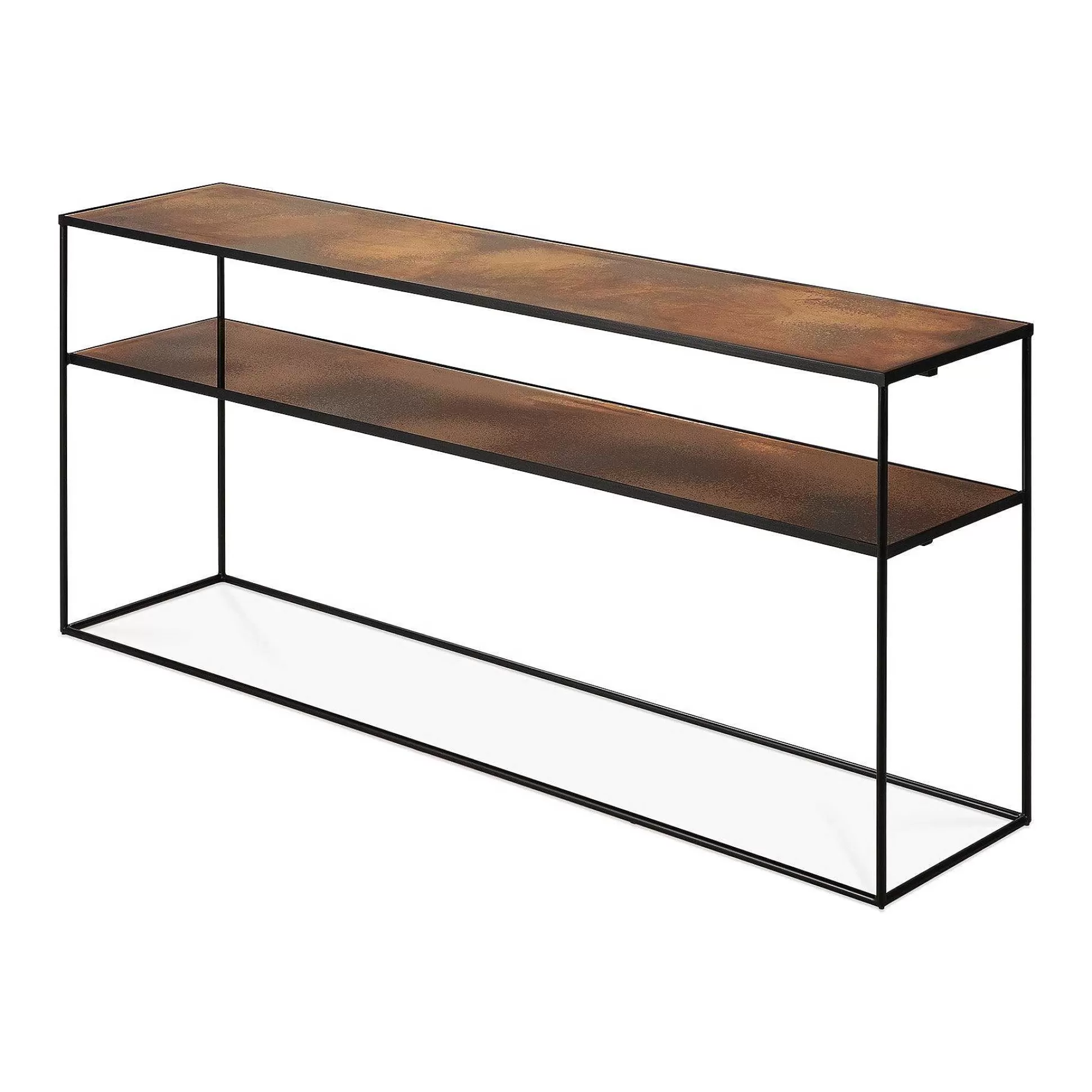 Be Home Console Tables<Aged Sofa Console, Bronze