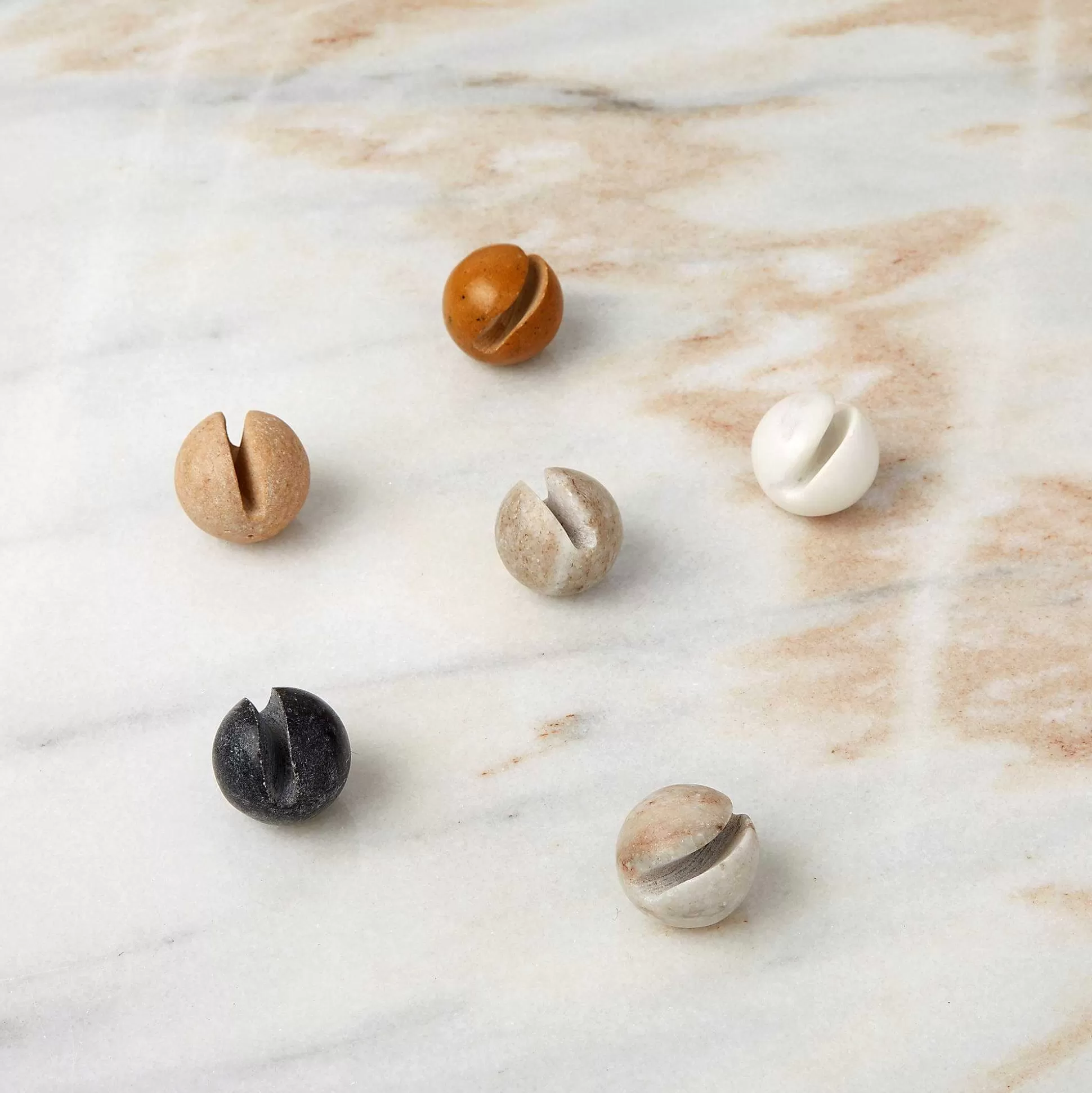 Be Home Bar Tools<Assorted Marble Orb Drink Charm, Set of 6