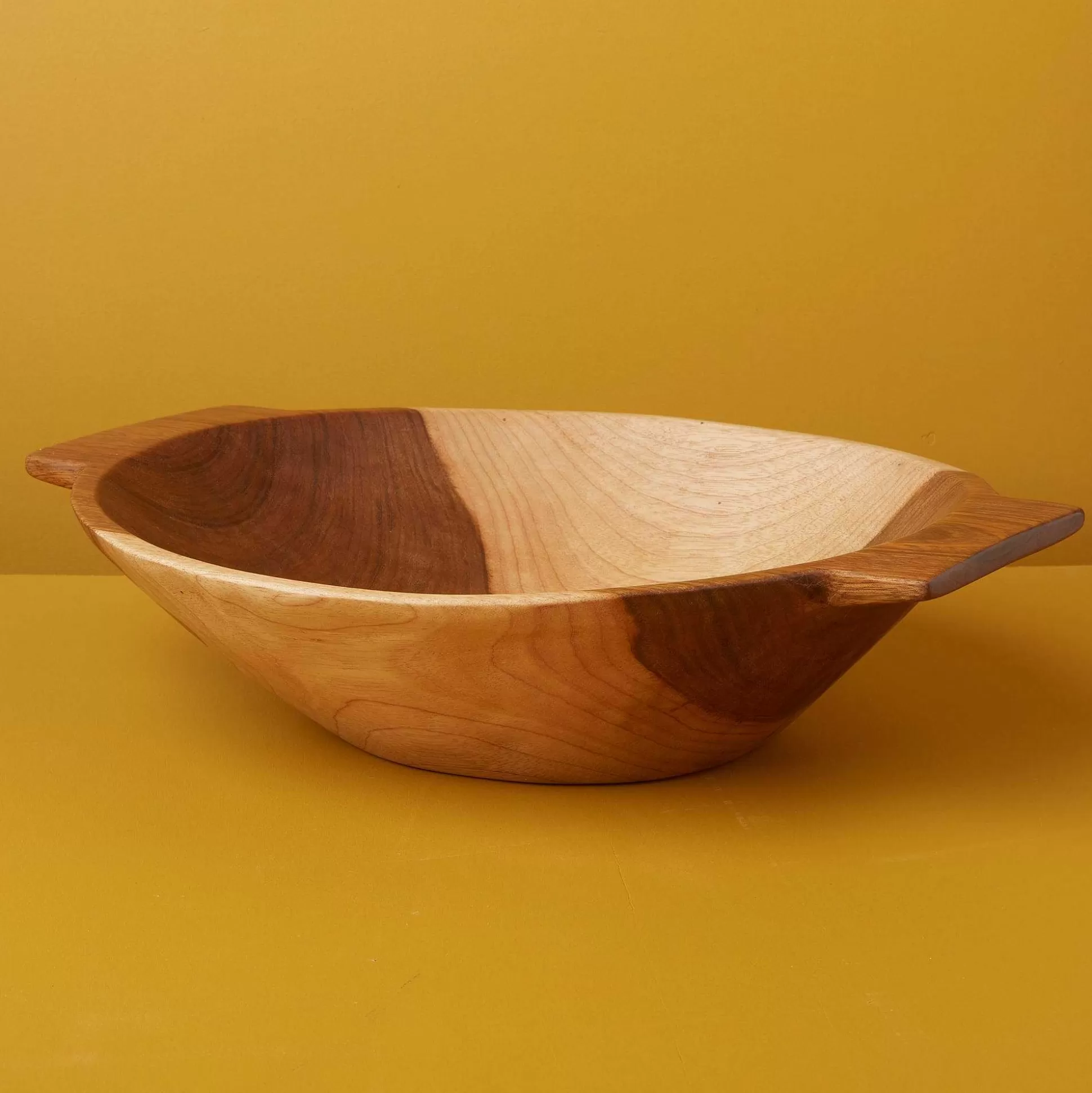 Be Home Wood Serving Bowls<Azucar Cherry Wood Handled Bowl