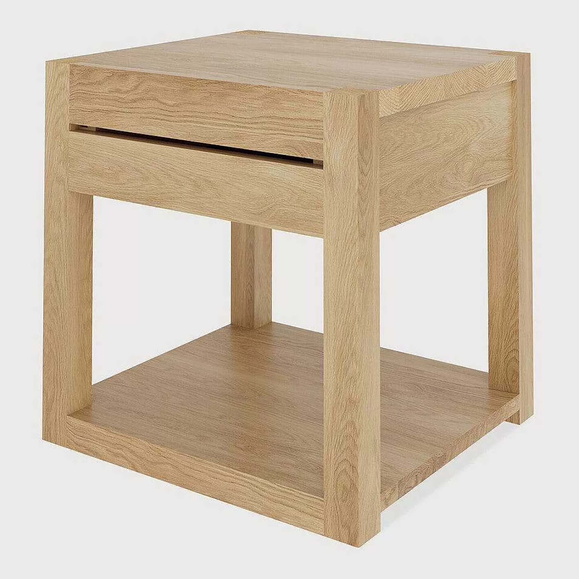 Be Home Bedside Tables<Azur Solid Oak Bedside Table