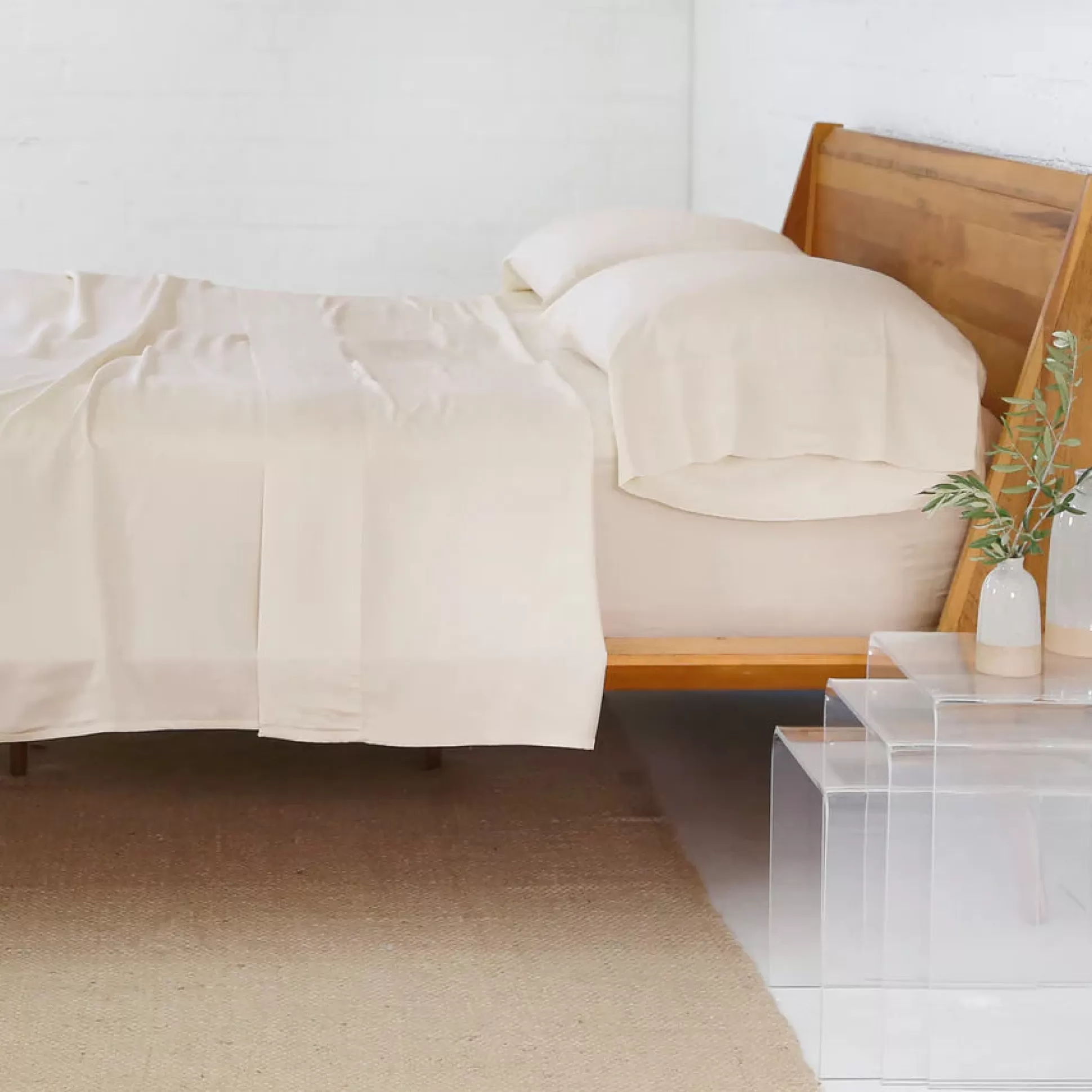 Bamboo Cal King Sheet Set, Sand^Be Home Online