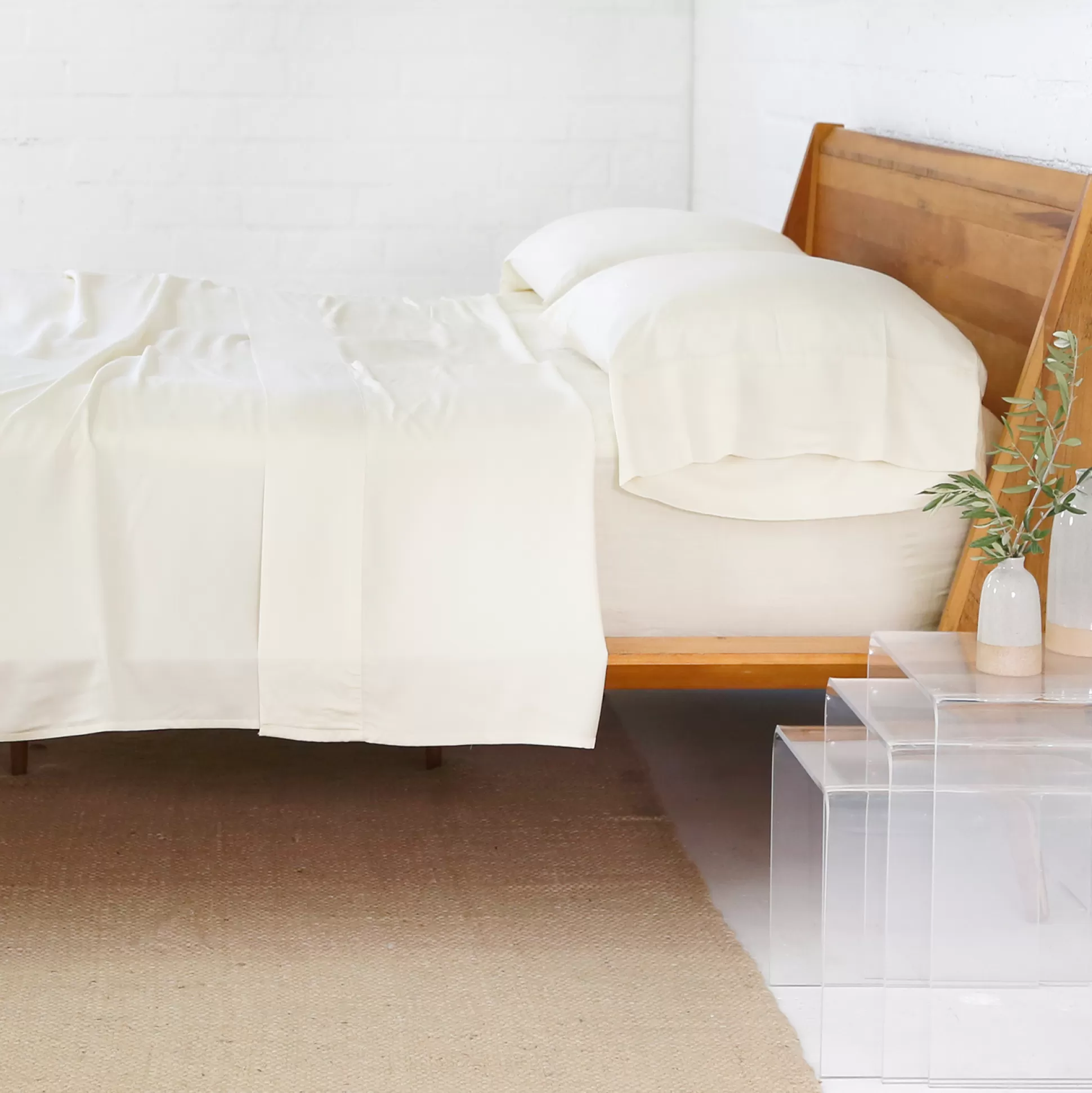 Bamboo King Sheet Set, Ivory^Be Home Clearance