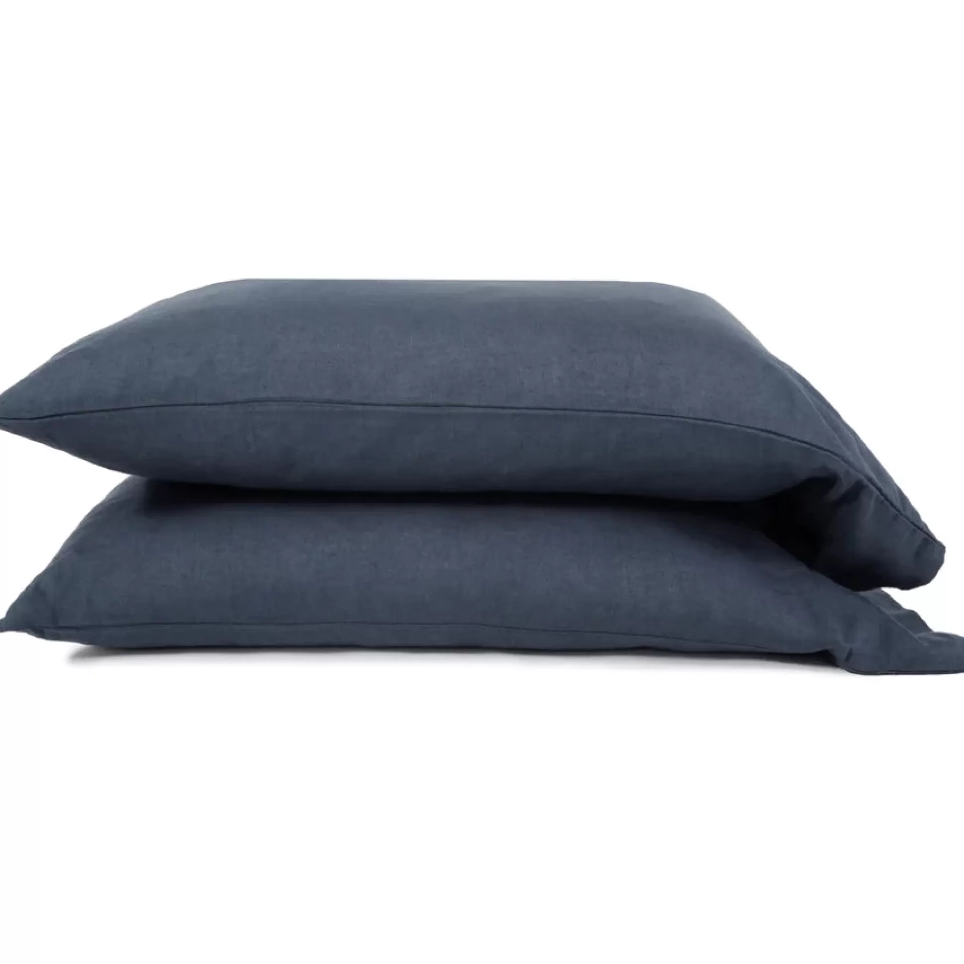 Belgian Linen Cal King Sheet Set, Navy^Be Home Sale