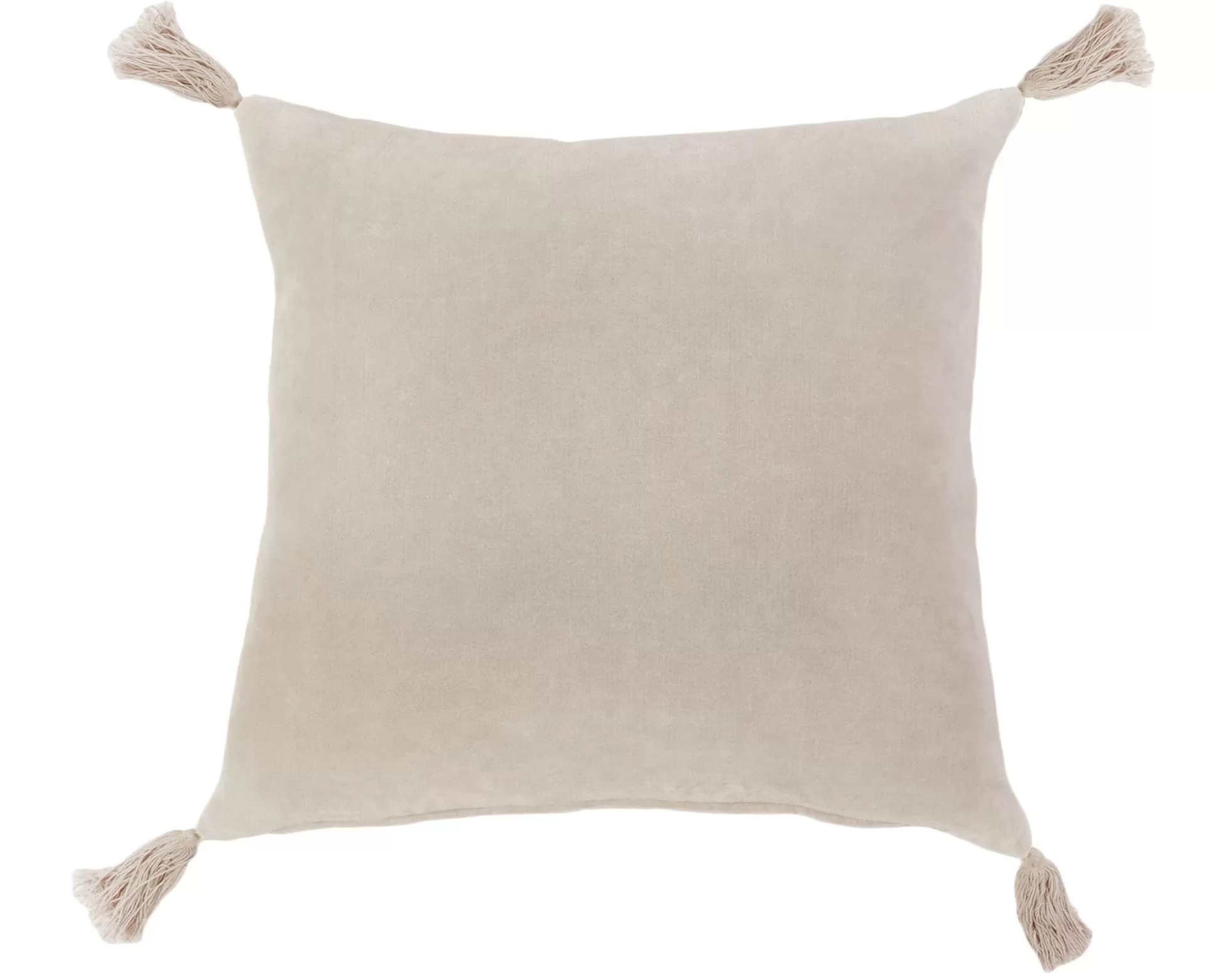 Bianca Square Pillow, Blush^Be Home Fashion