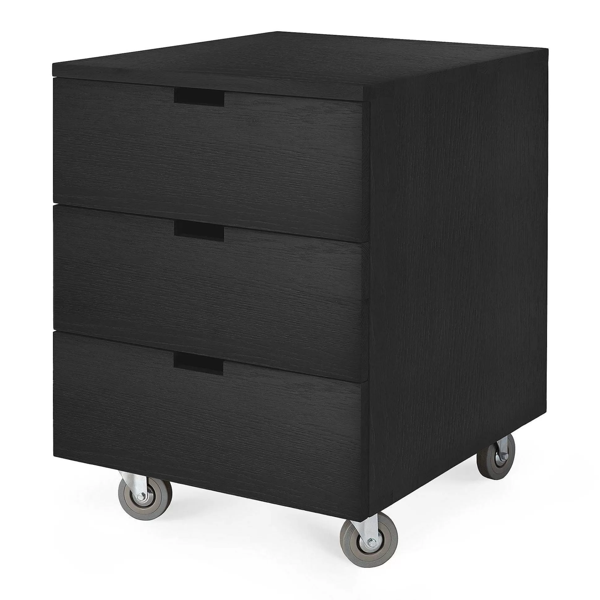 Be Home Drawer Units<Billy Solid Black Oak Drawer Unit