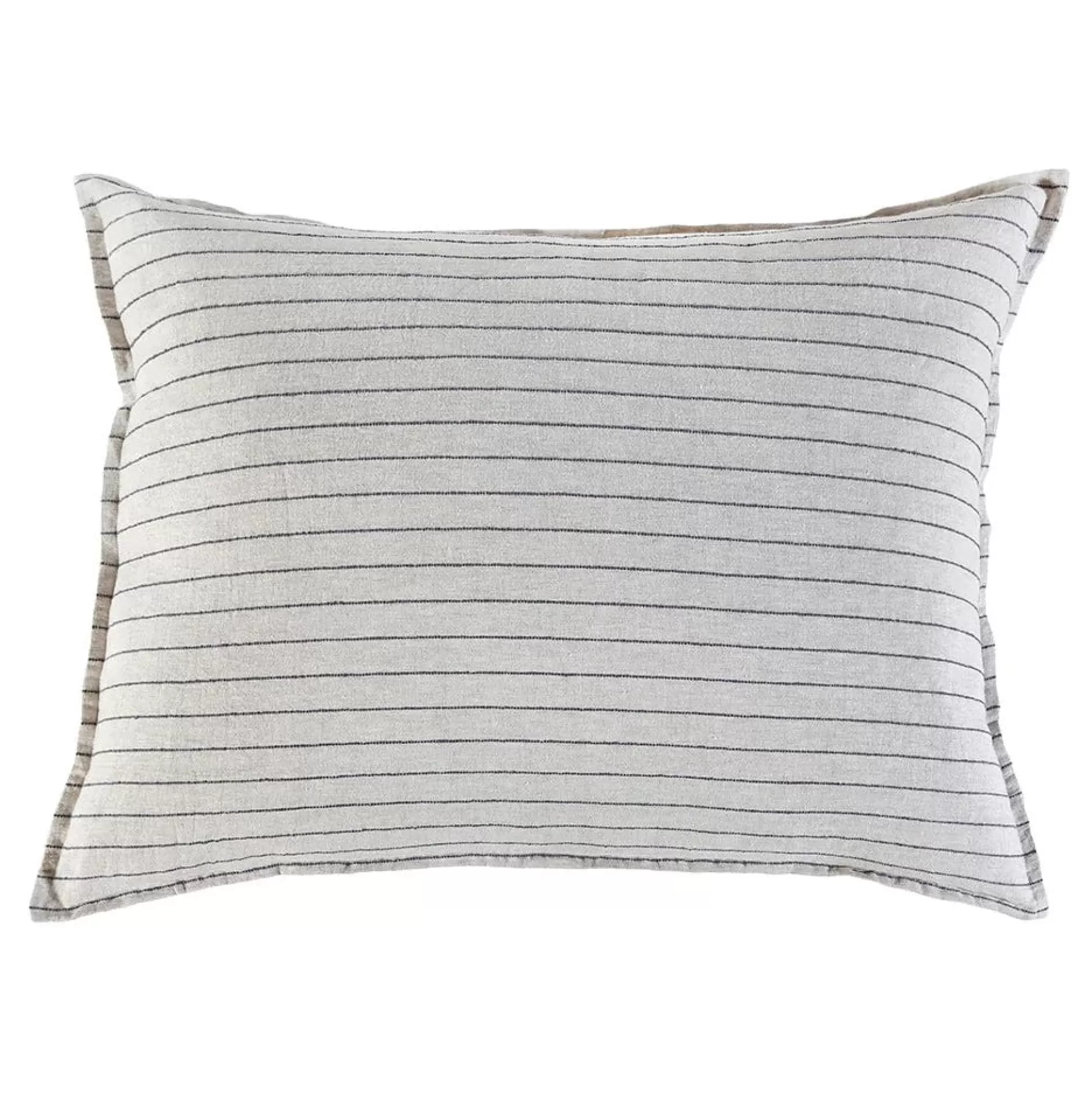 Blake Big Pillow, Flax & Midnight^Be Home Outlet