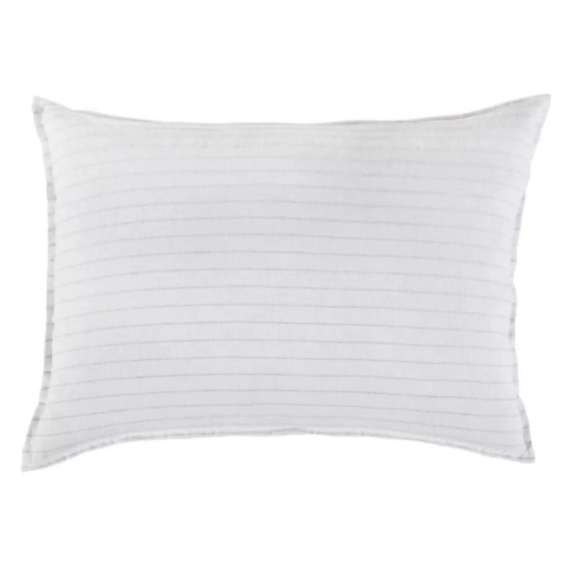 Blake Big Pillow, White & Ocean^Be Home Cheap