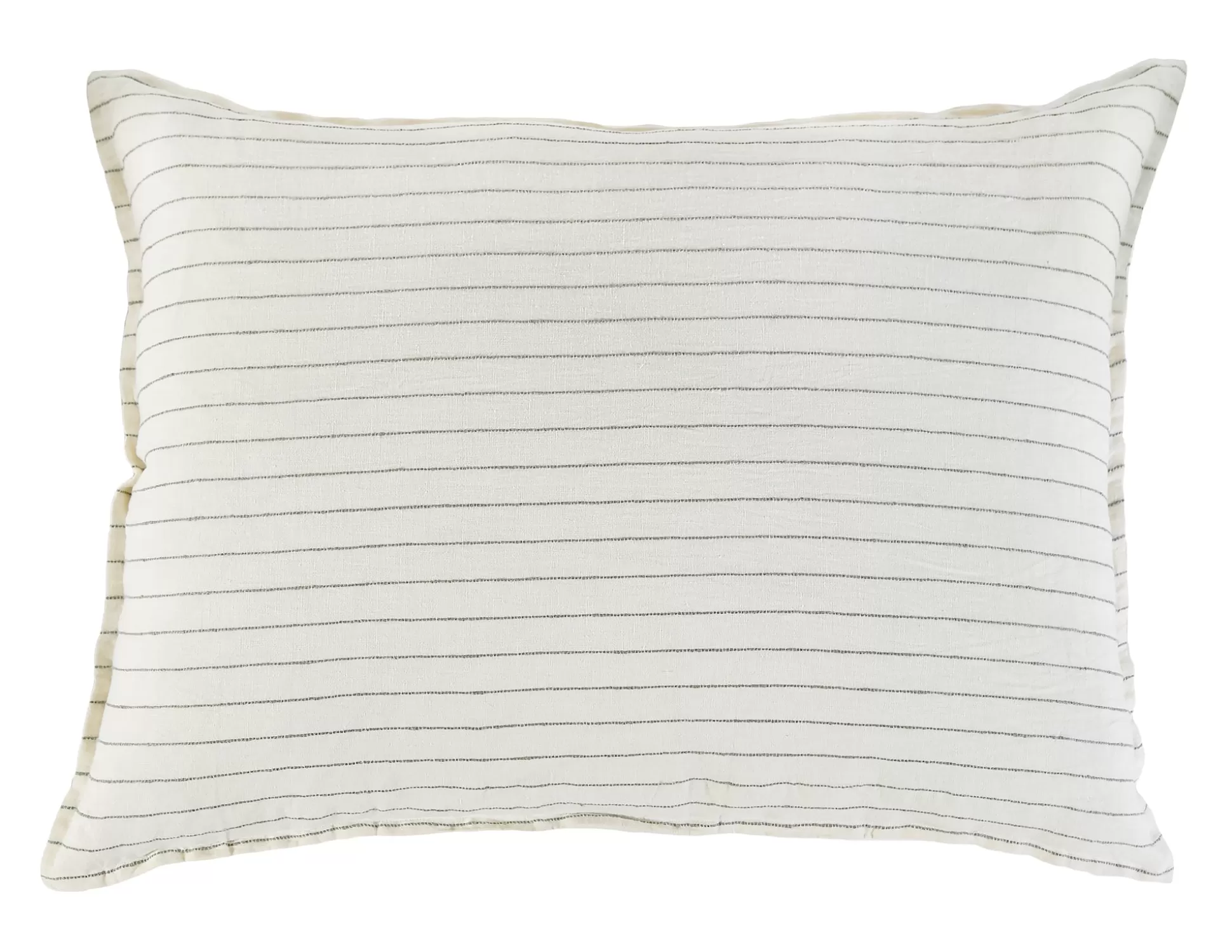 Blake King Sham, Cream & Grey^Be Home Shop