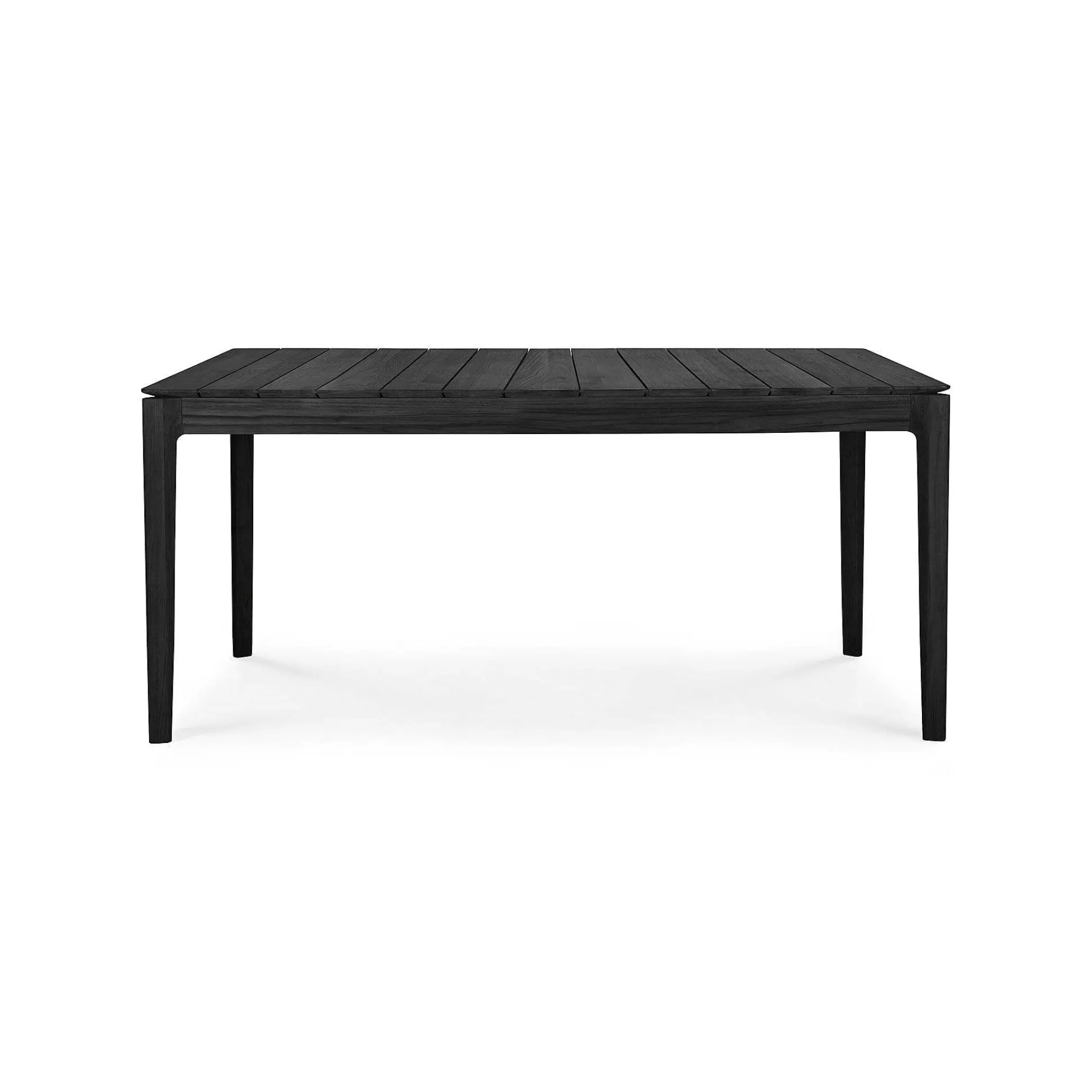 Be Home Outdoor Dining Tables<Bok Solid Black Teak Outdoor Dining Table, 64"