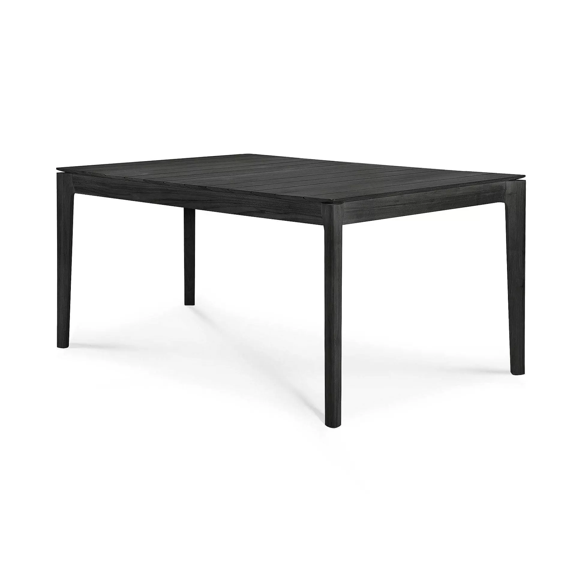 Be Home Outdoor Dining Tables<Bok Solid Black Teak Outdoor Dining Table, 64"