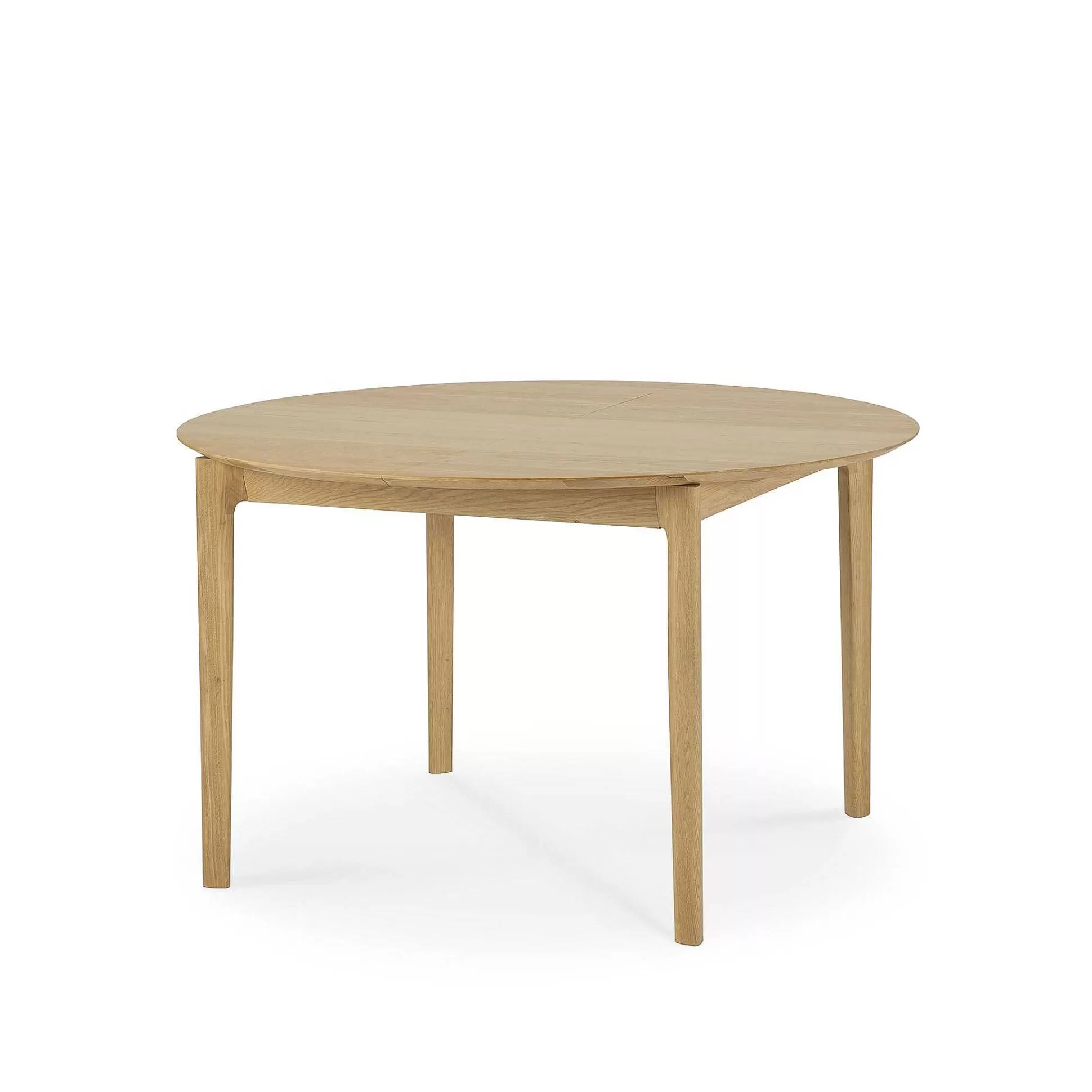 Be Home Dining Tables<Bok Solid Oak Extendable Dining Table, Round 51"/ 71"