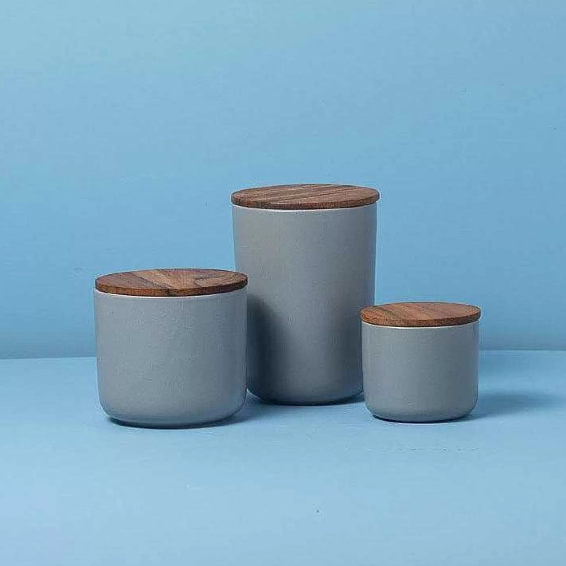 Be Home Canisters<Brampton Stoneware Canister Set of 3, Storm