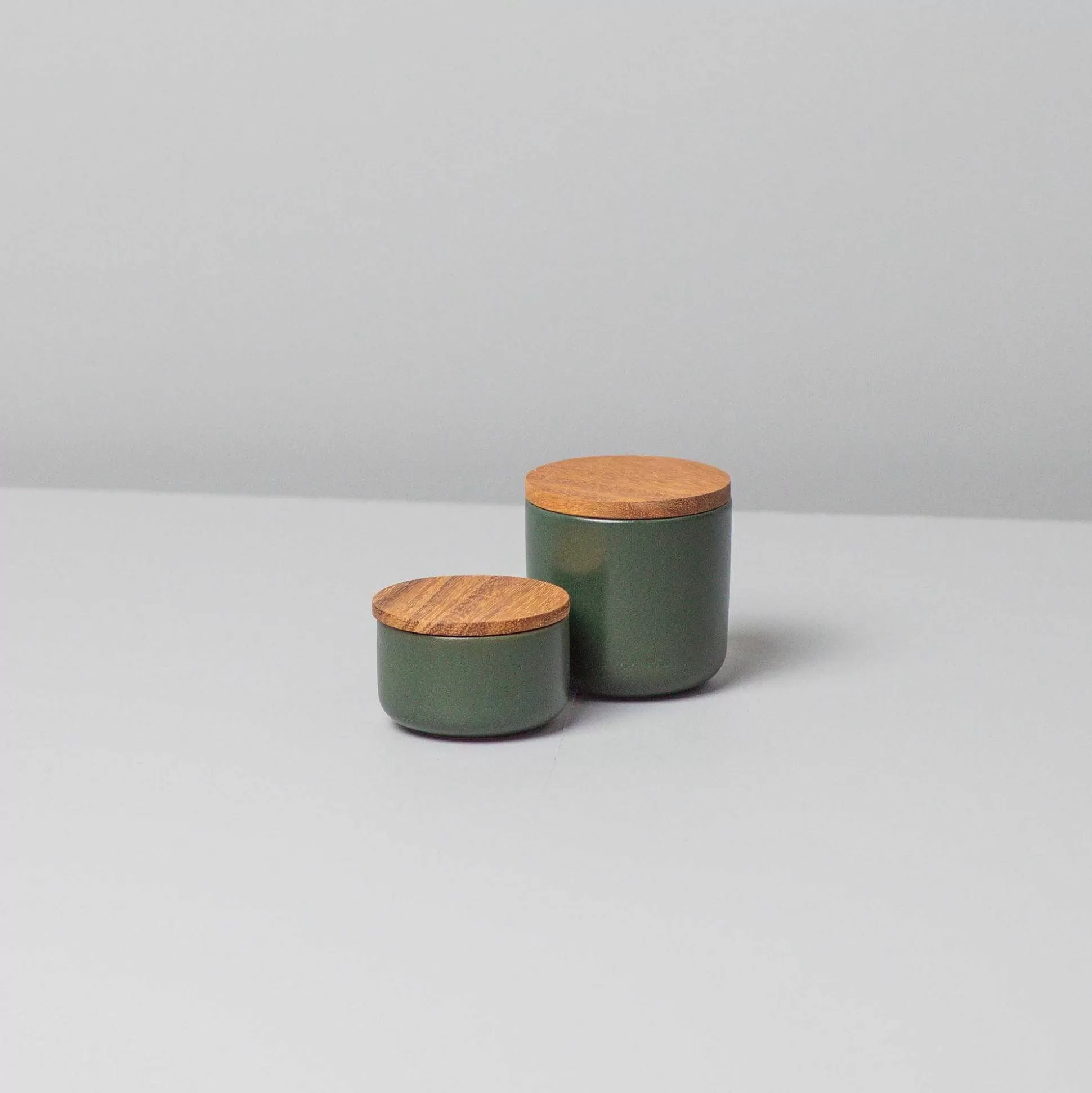 Be Home Canisters<Brampton Stoneware Extra Small Canister, Forest Green