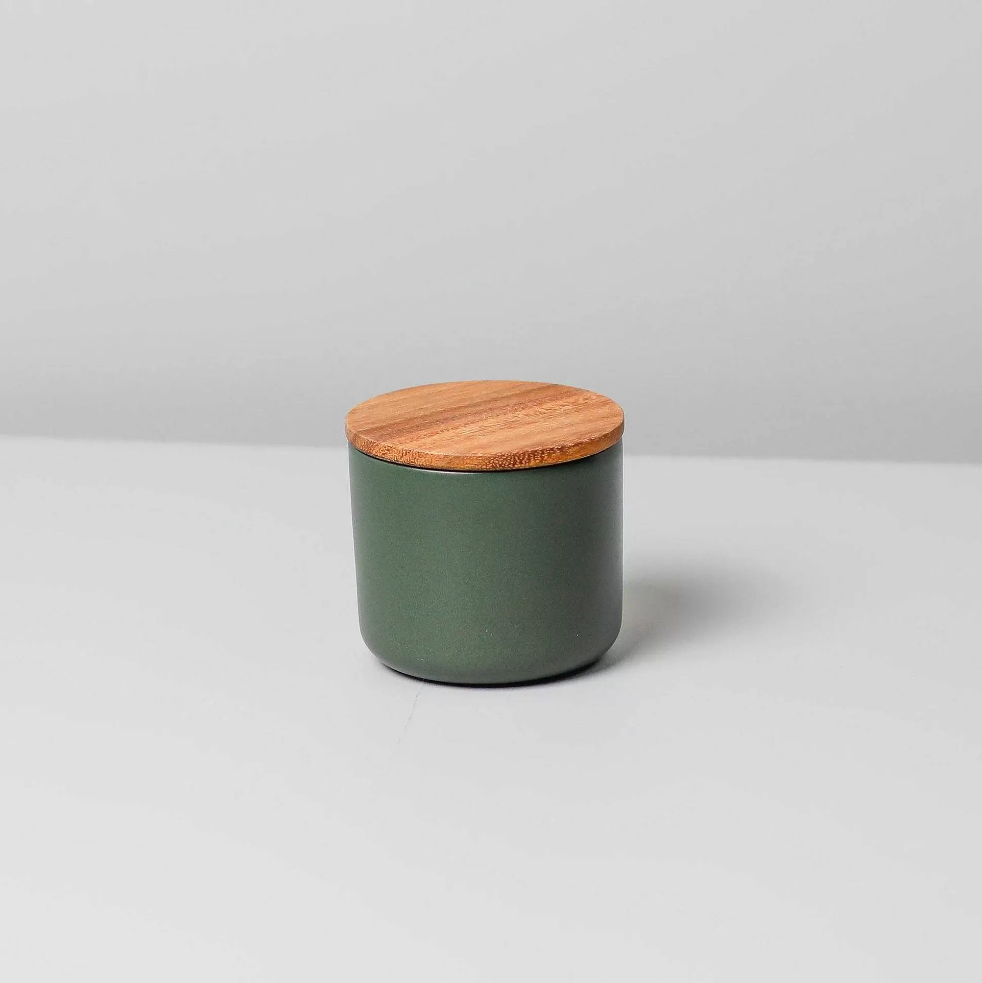 Be Home Canisters<Brampton Stoneware Medium Canister, Forest Green