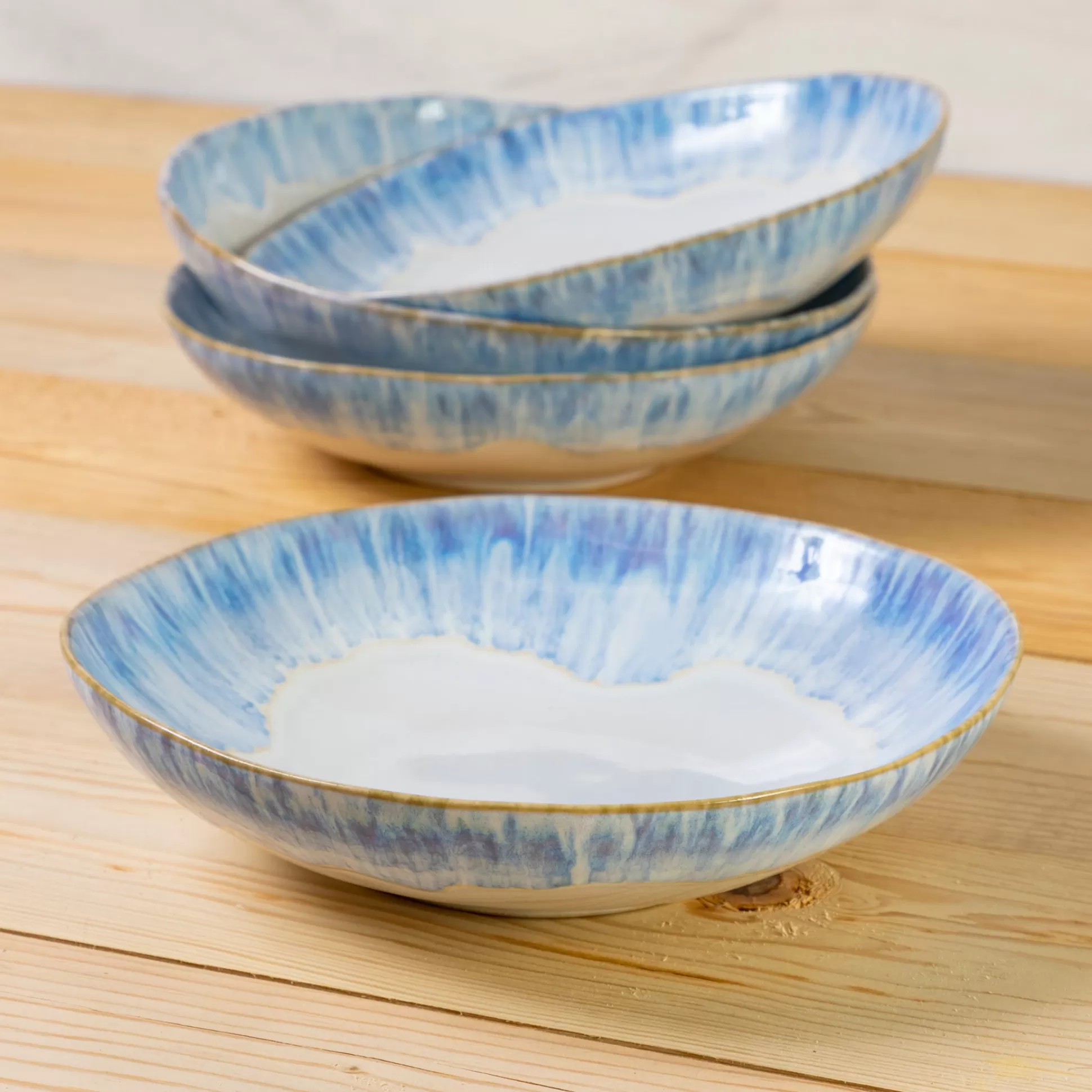 Brisa Pasta Bowl, Ria Blue, Set of 6^Be Home Cheap