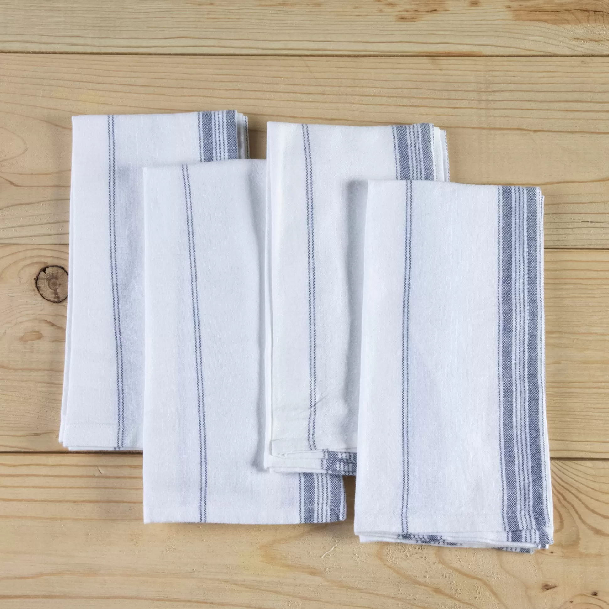 Cambria Napkins, Set of 4, Navy^Be Home Fashion