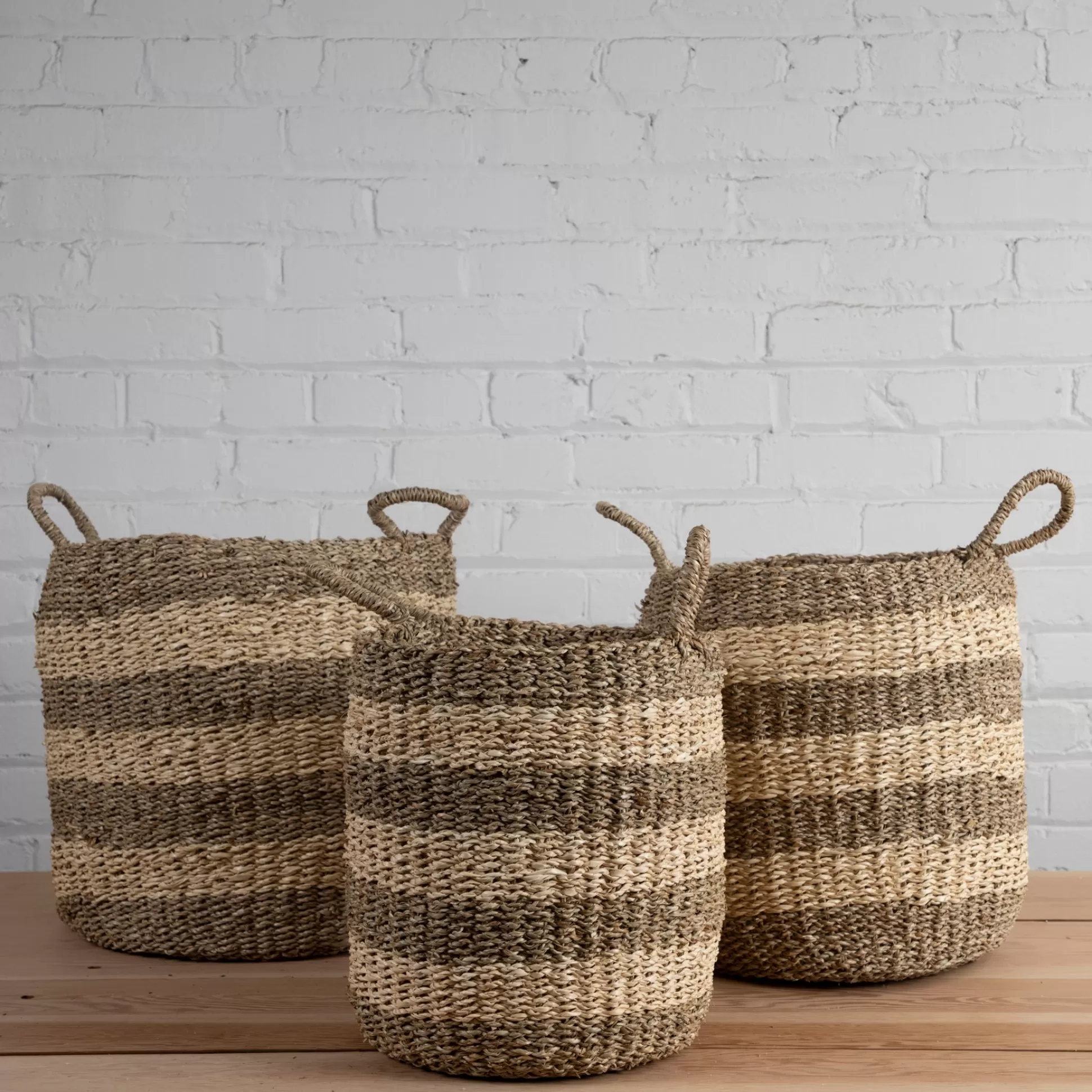 Camden Baskets, Set of 3^Be Home Clearance