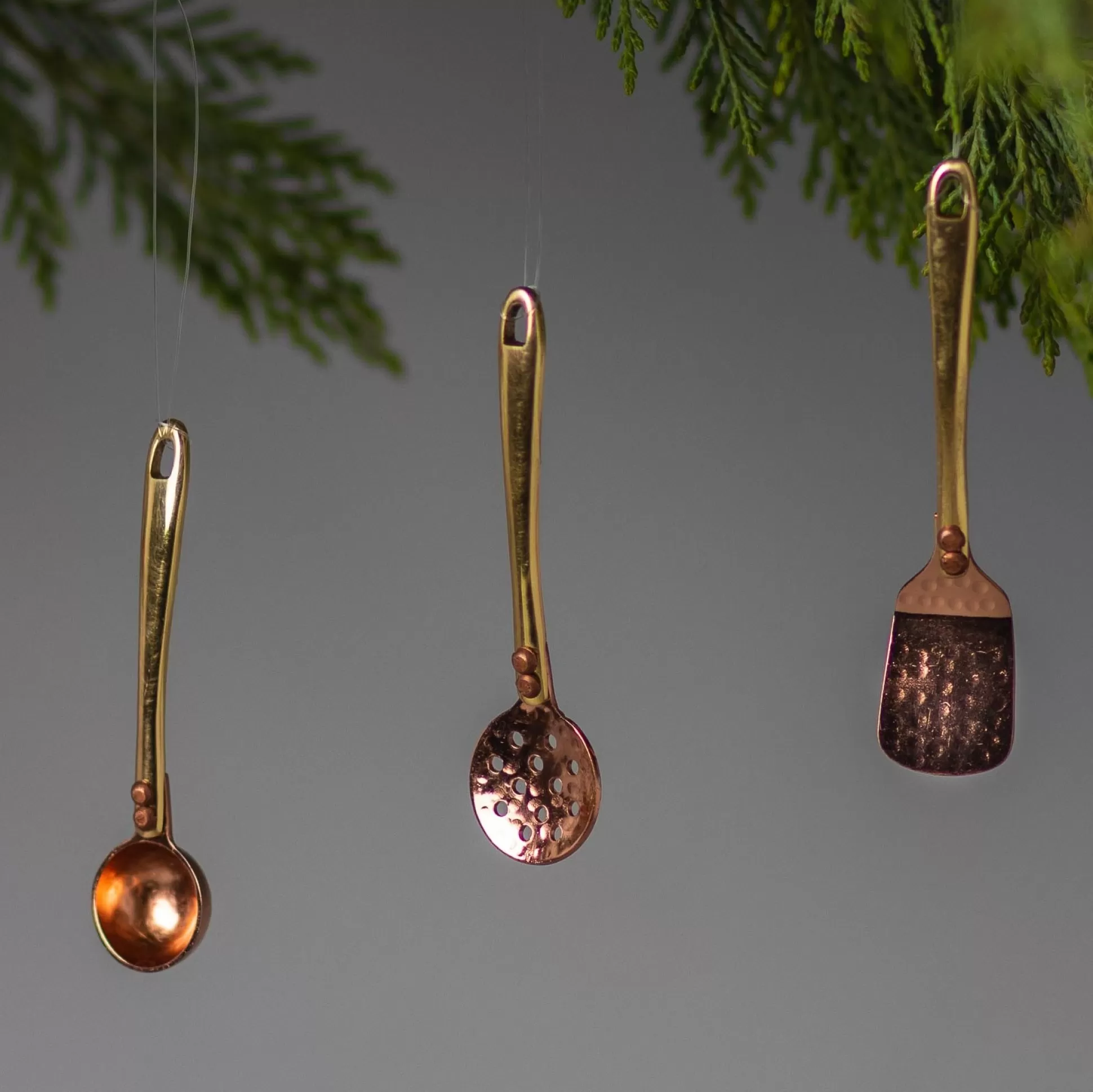 Camden Copper & Gold Ornaments, Set of 3^Be Home Flash Sale