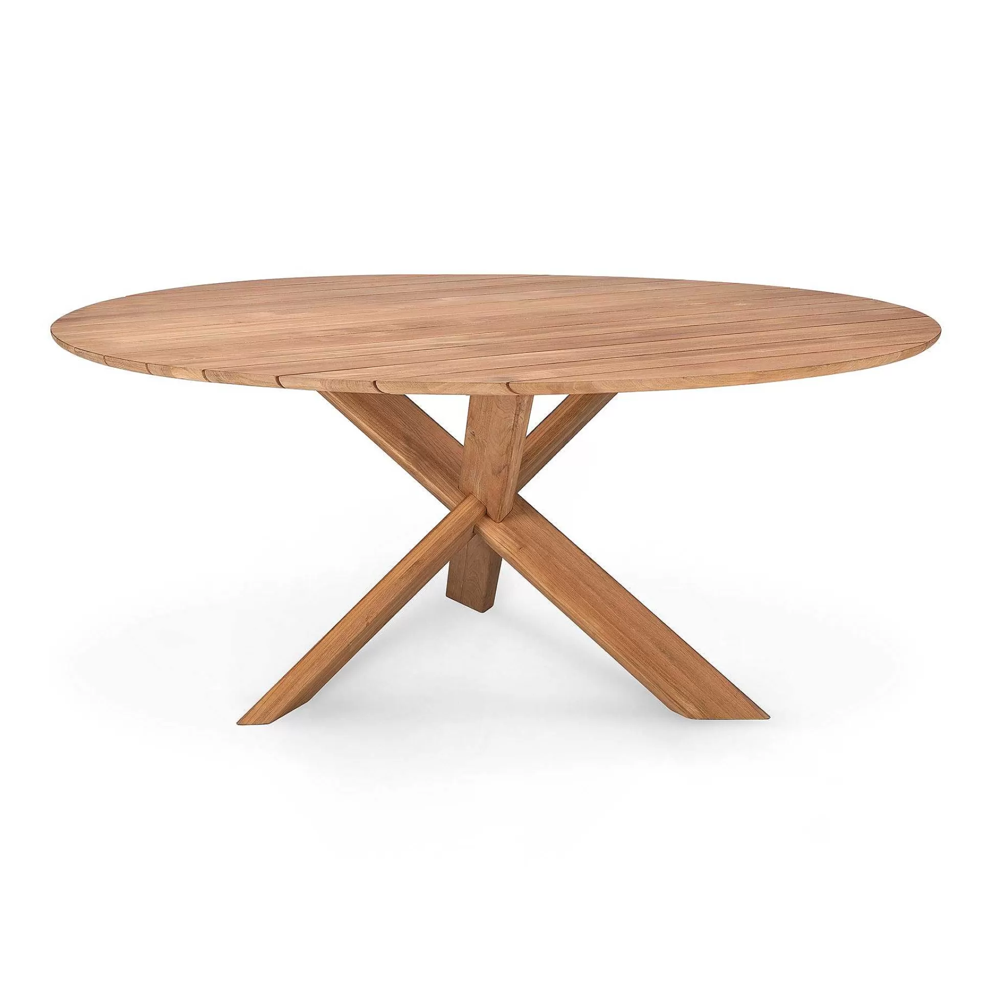 Be Home Outdoor Dining Tables<Circle Solid Teak Outdoor Dining Table, 64.5"