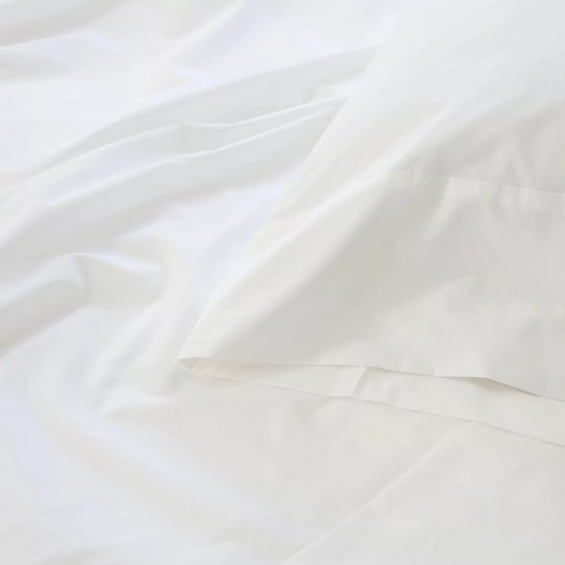 Cotton Percale Sheet Set, King , White^Be Home Online