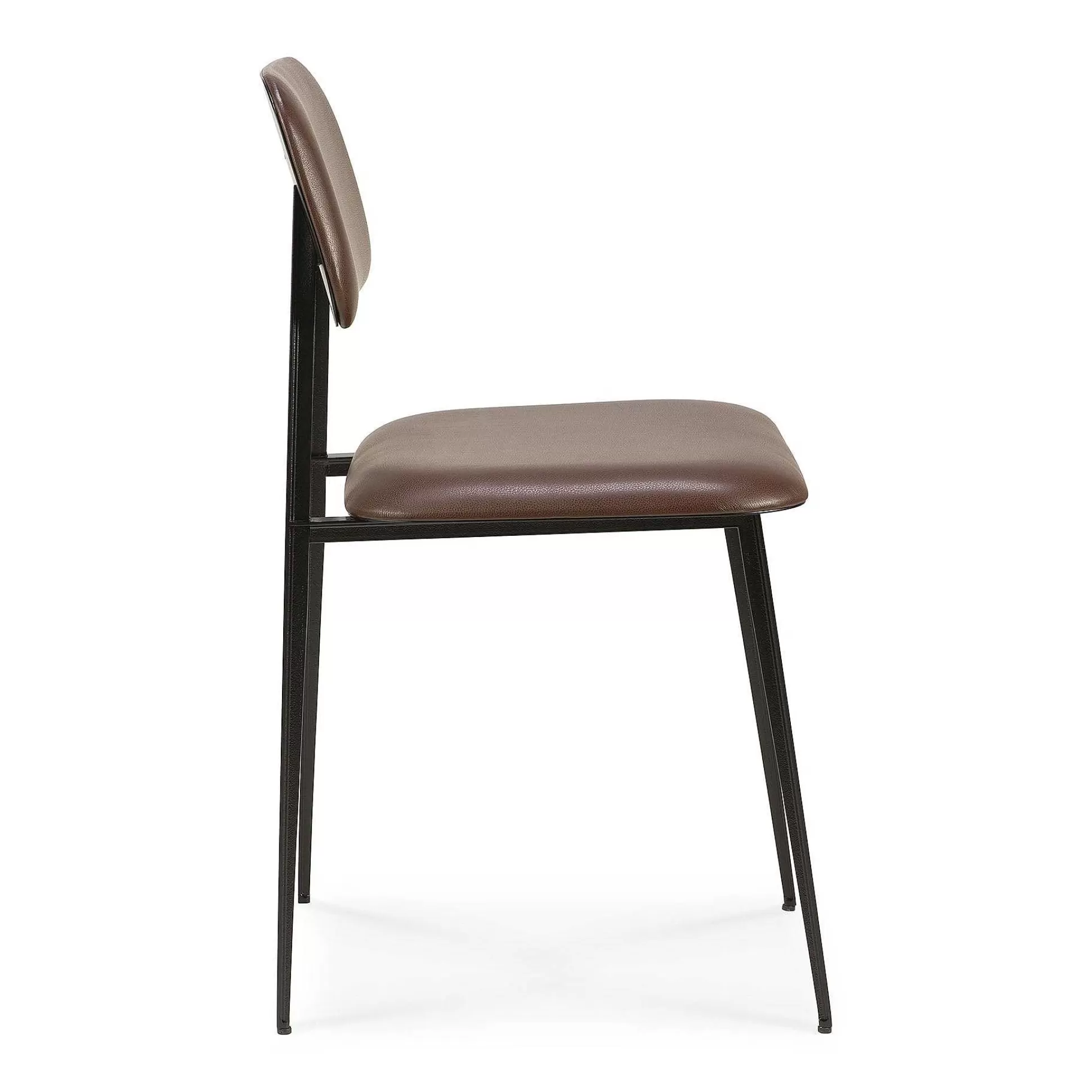 Be Home Dining Chairs<DC Leather Dining Chair, Chocolate