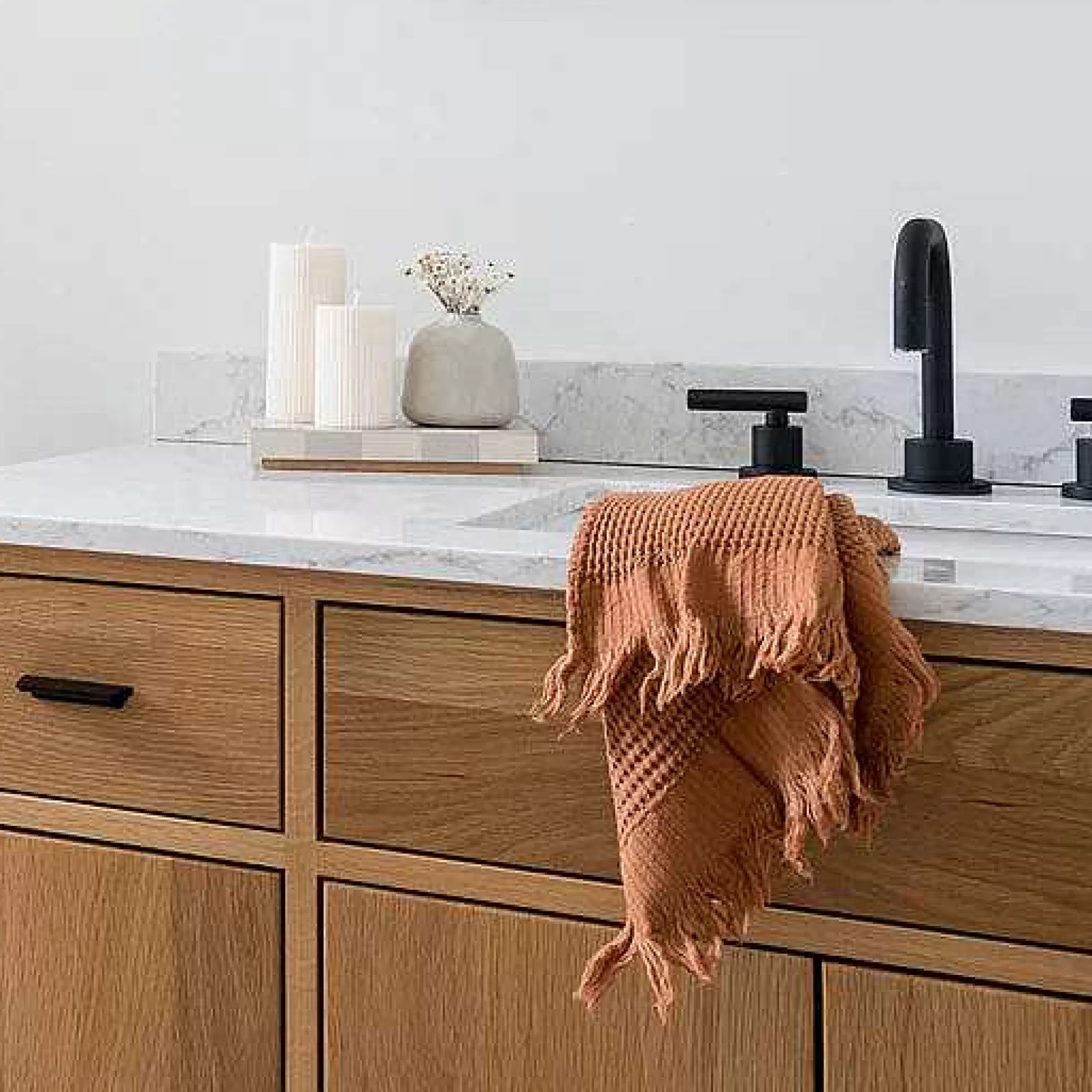 Be Home Ella Waffle Towels<Ella Waffle Hand Towel, Sedona