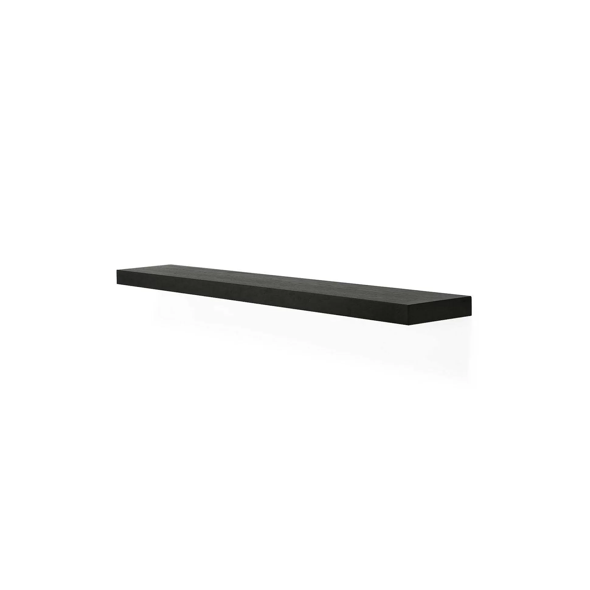 Be Home Shelving<European Black Oak Wall Shelf, 55"