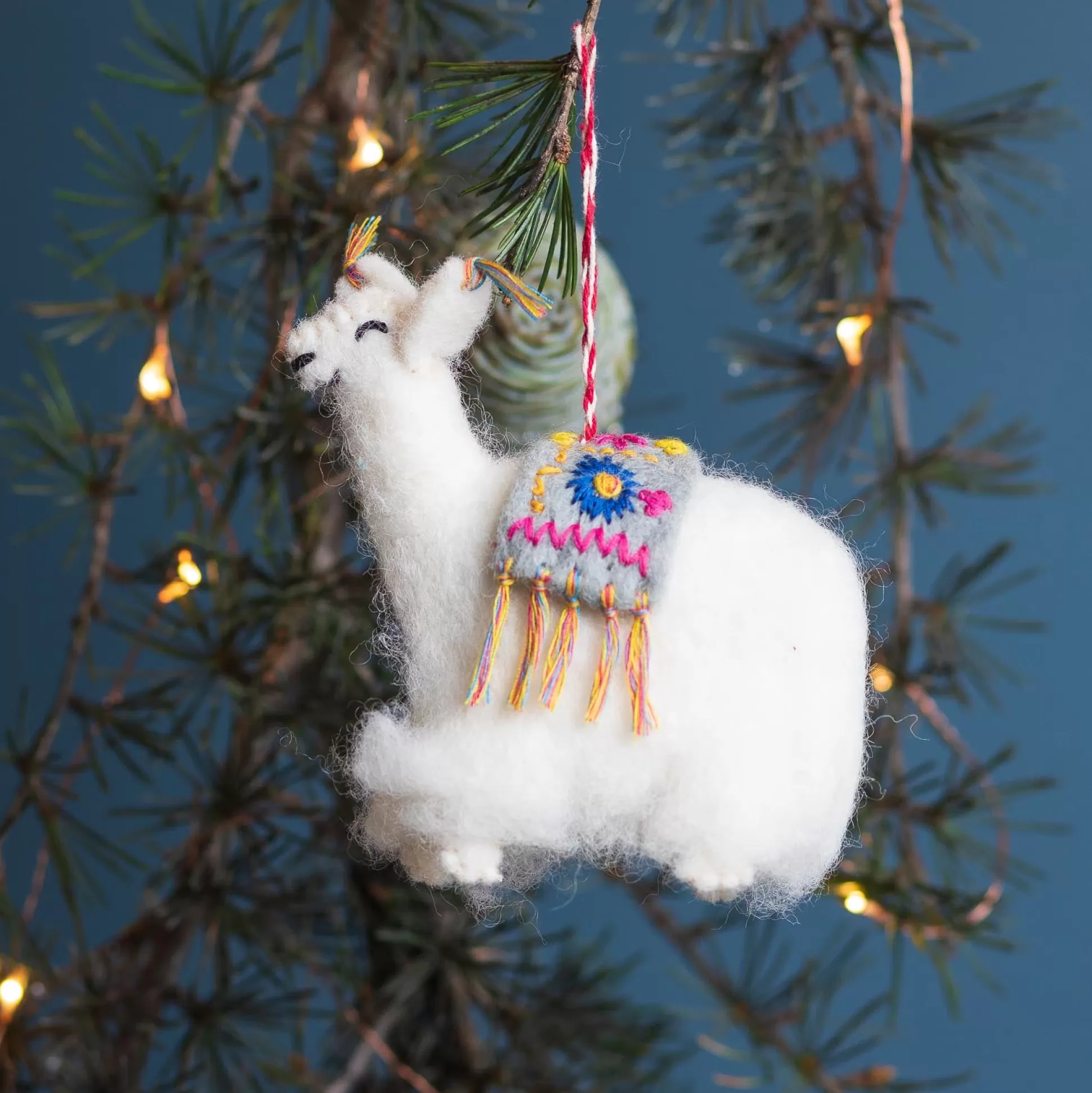 Farm Friends Llama Ornament^Be Home Outlet