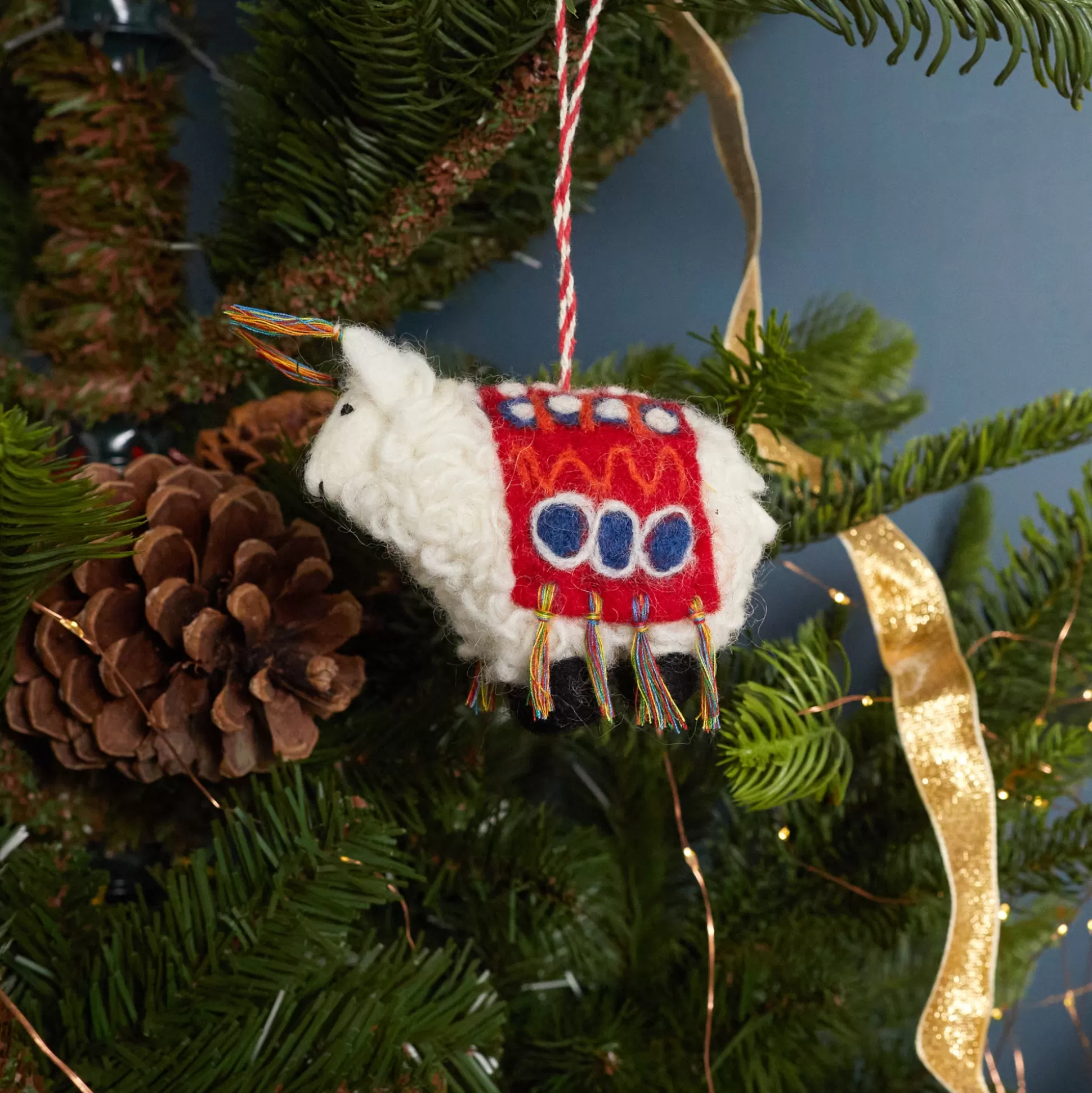 Farm Friends Sheep Ornament^Be Home Online