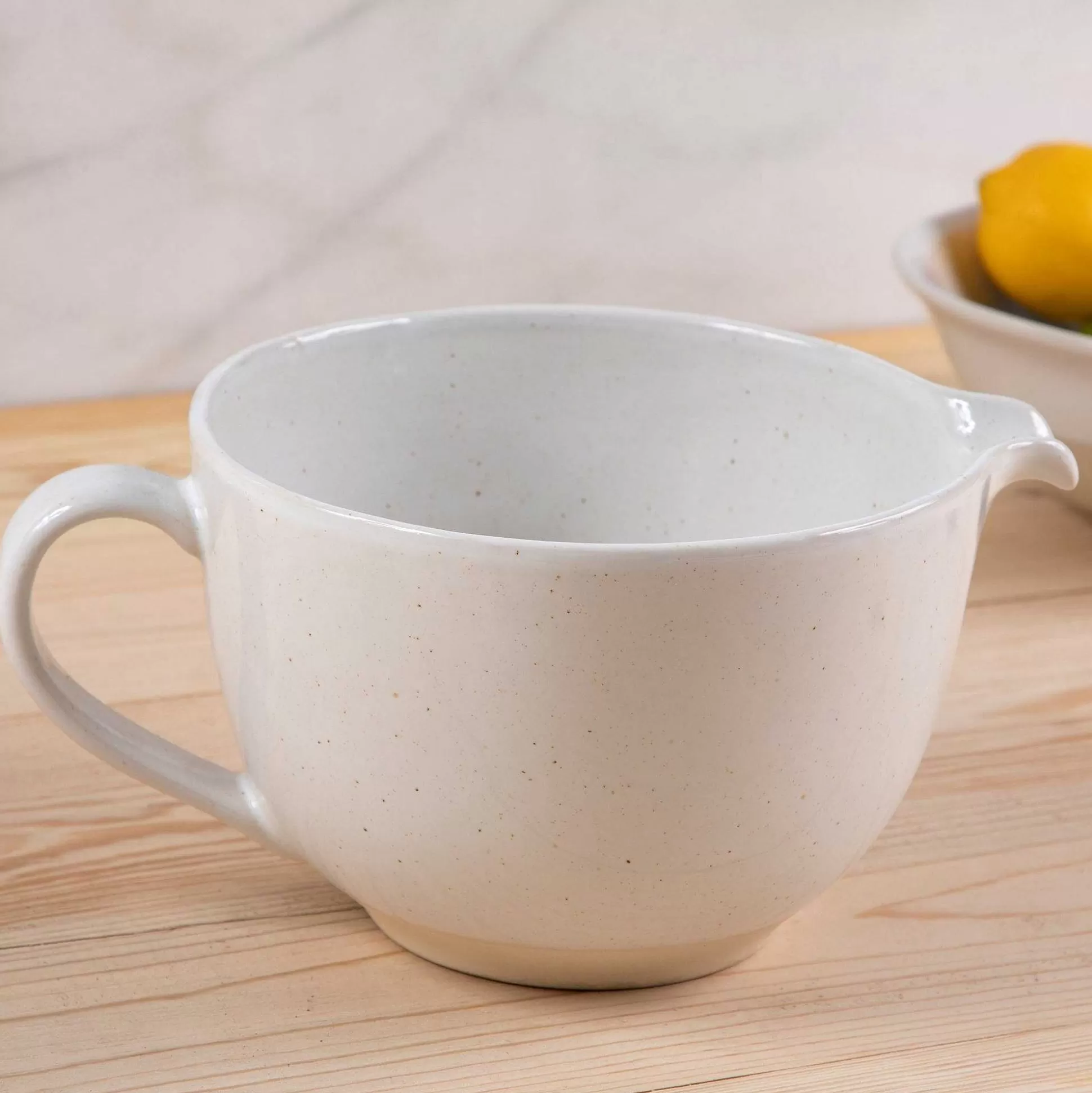 Be Home Colanders & Mixing Bowls<Fattoria Batter Bowl, White