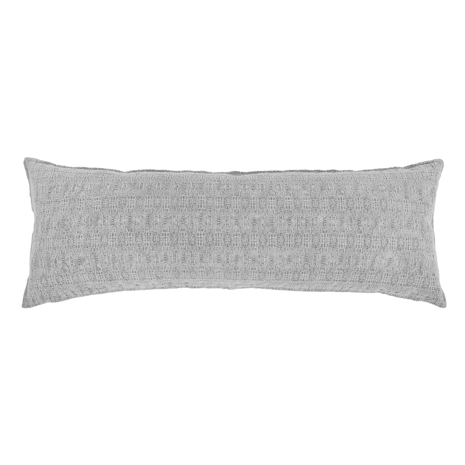 Fiona Rectangular Pillow, Light Grey^Be Home Outlet