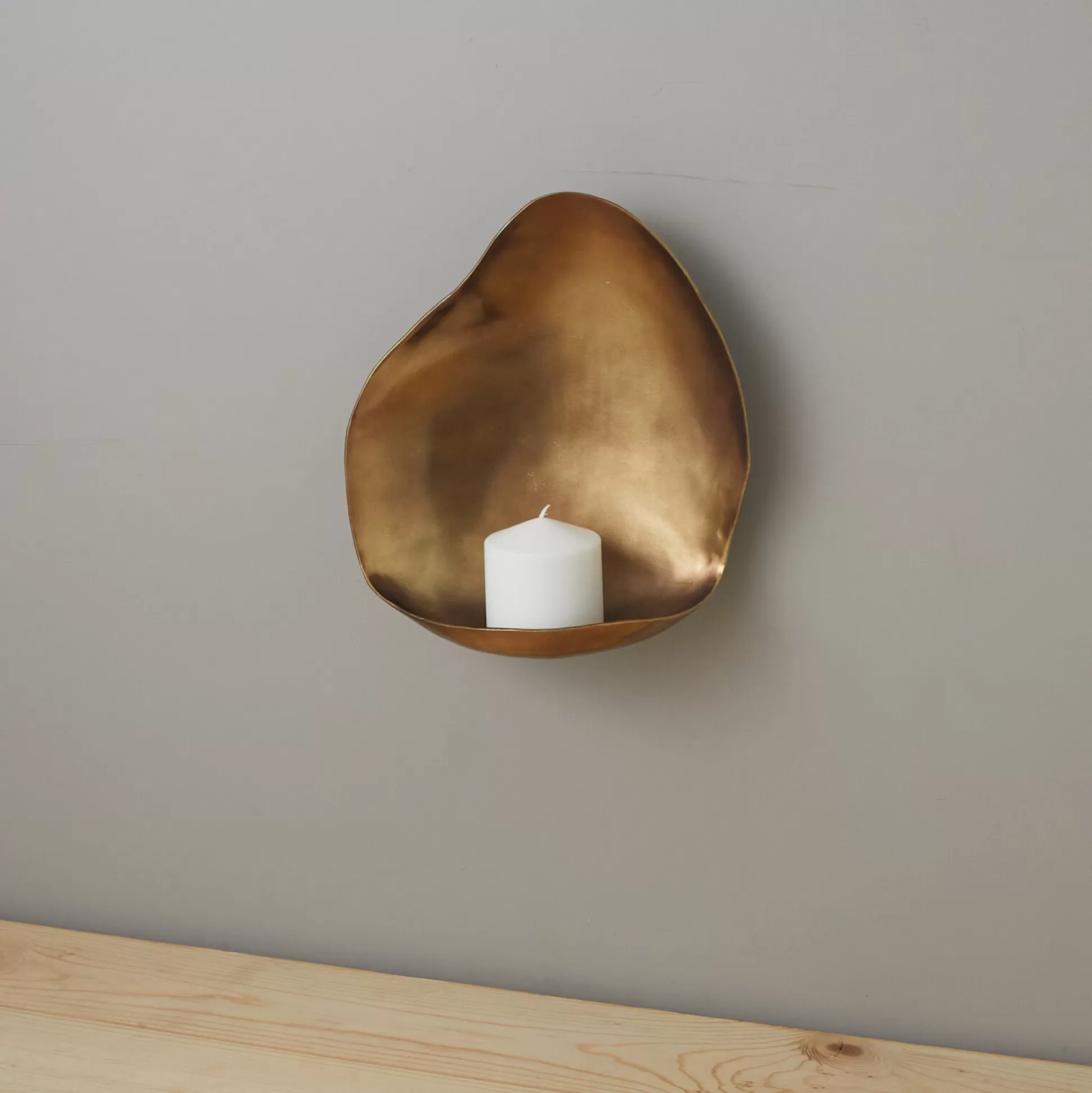 Galina Candle Sconce, Large^Be Home Outlet