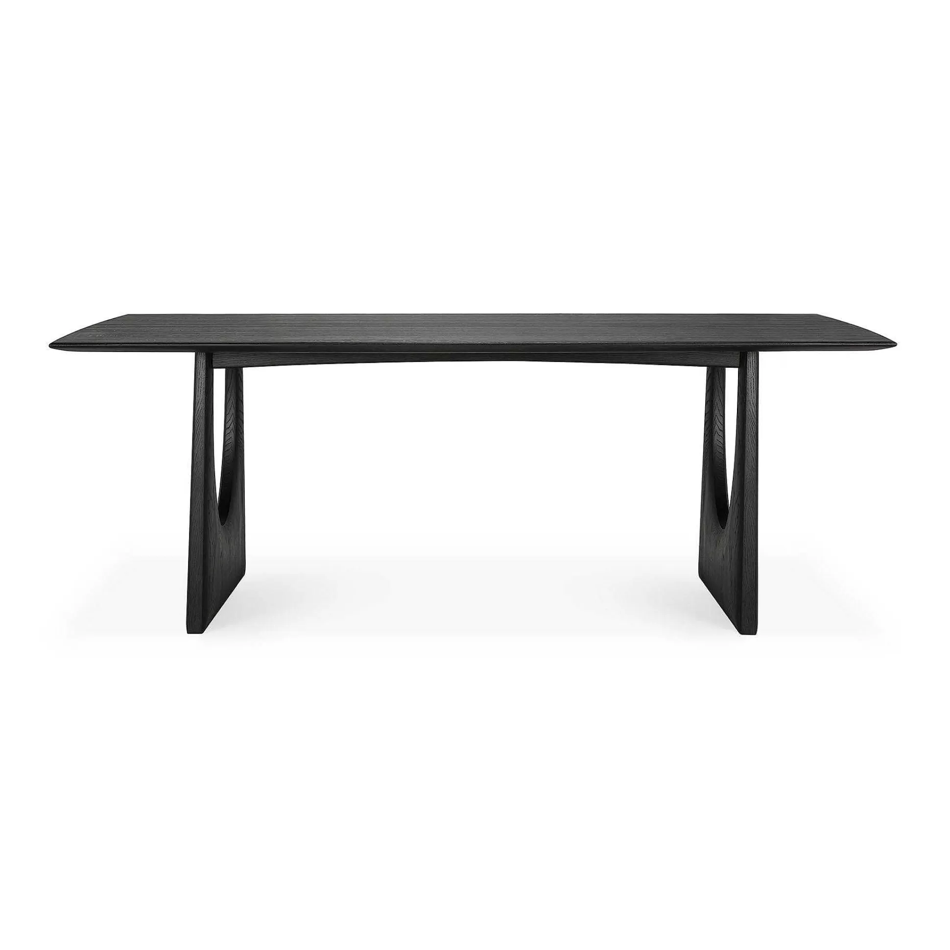 Be Home Dining Tables<Geometric Black Oak Dining Table, 98"