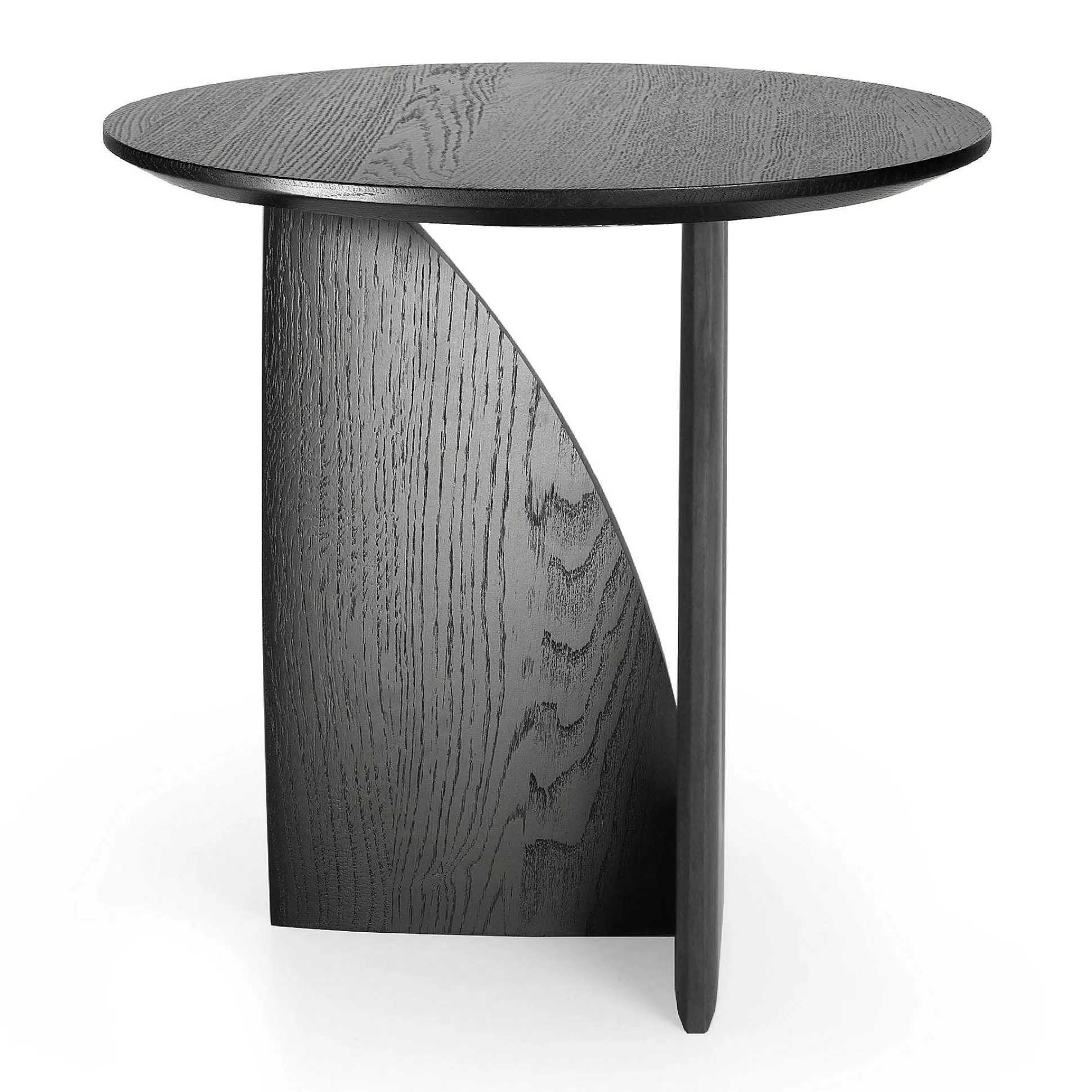 Be Home Side Tables<Geometric Side Table, Black Oak