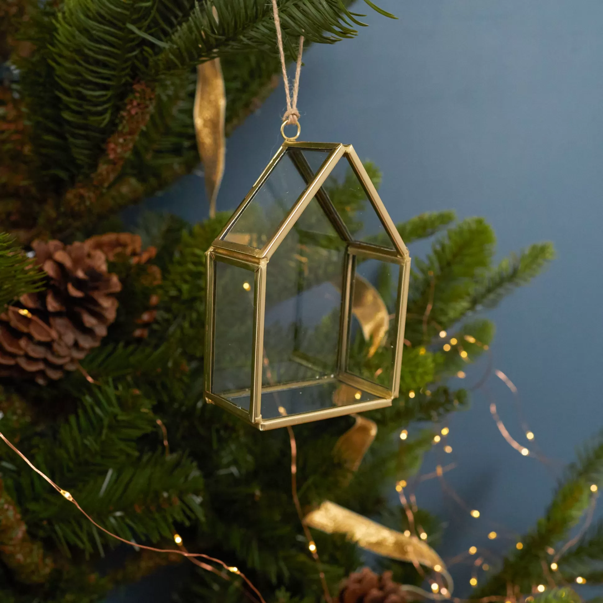 Glass House Ornament, Large^Be Home Cheap