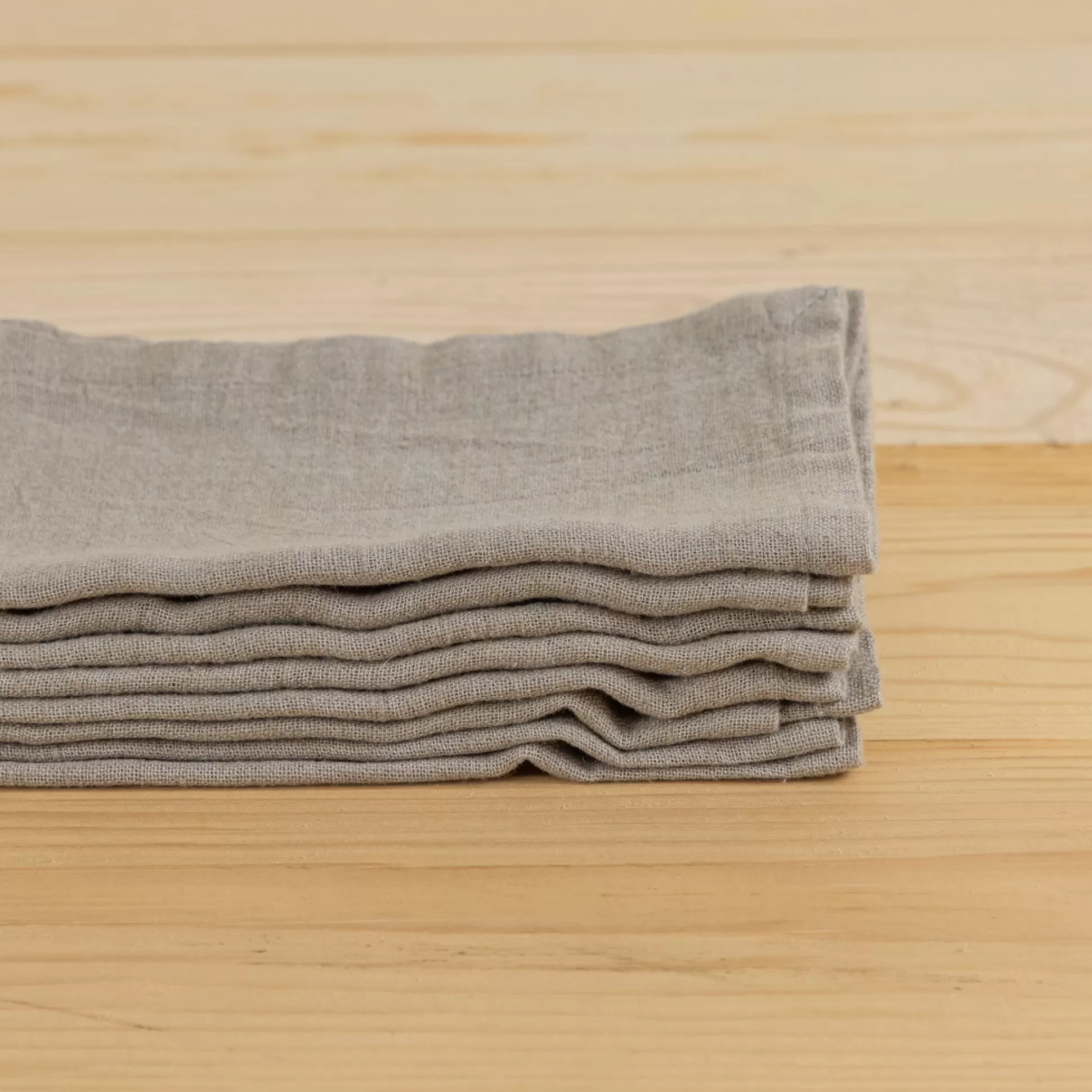 Glenn Napkins, Set of 4, Grey^Be Home Sale