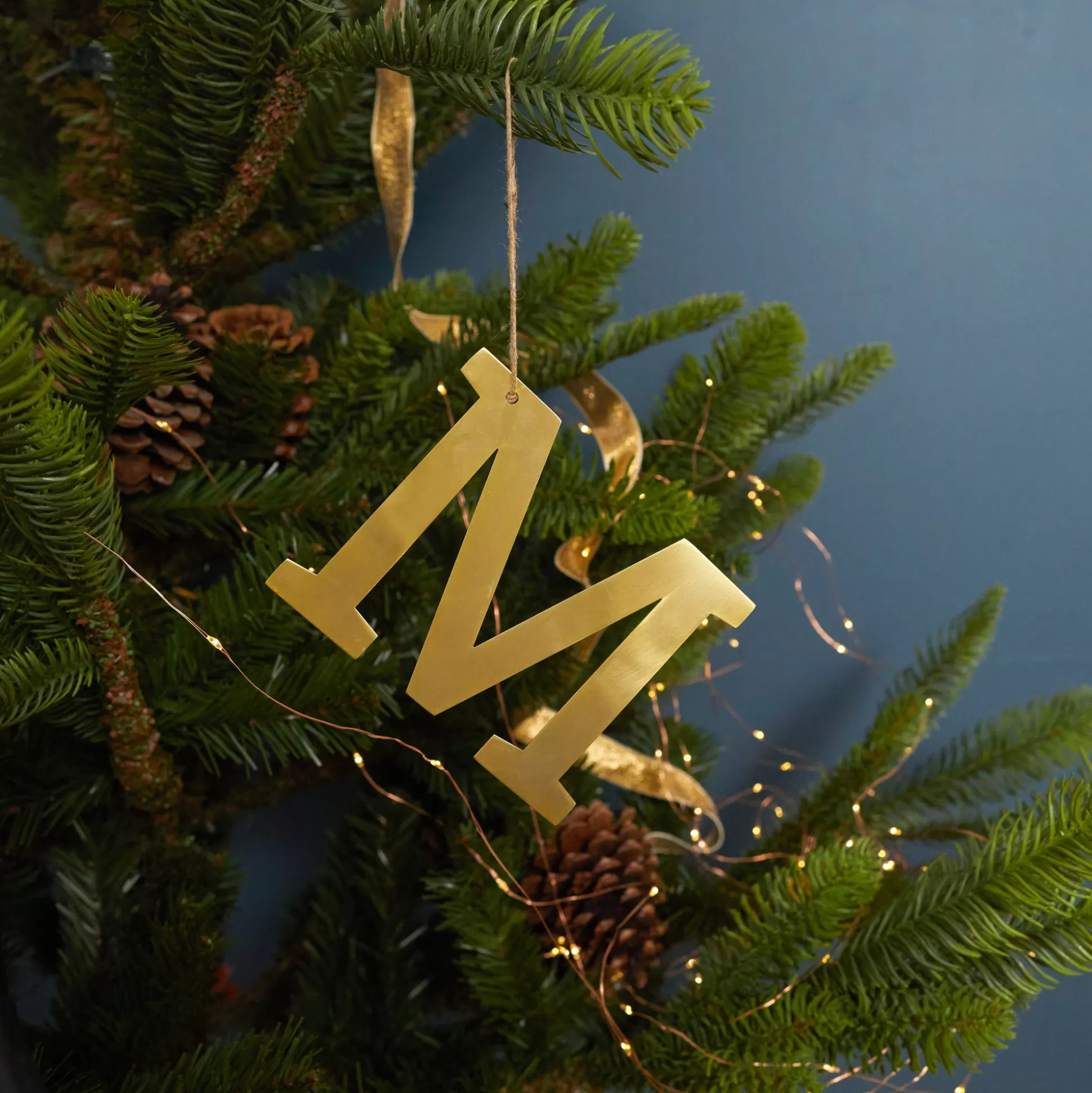 Gold Letter Ornament, M^Be Home Fashion