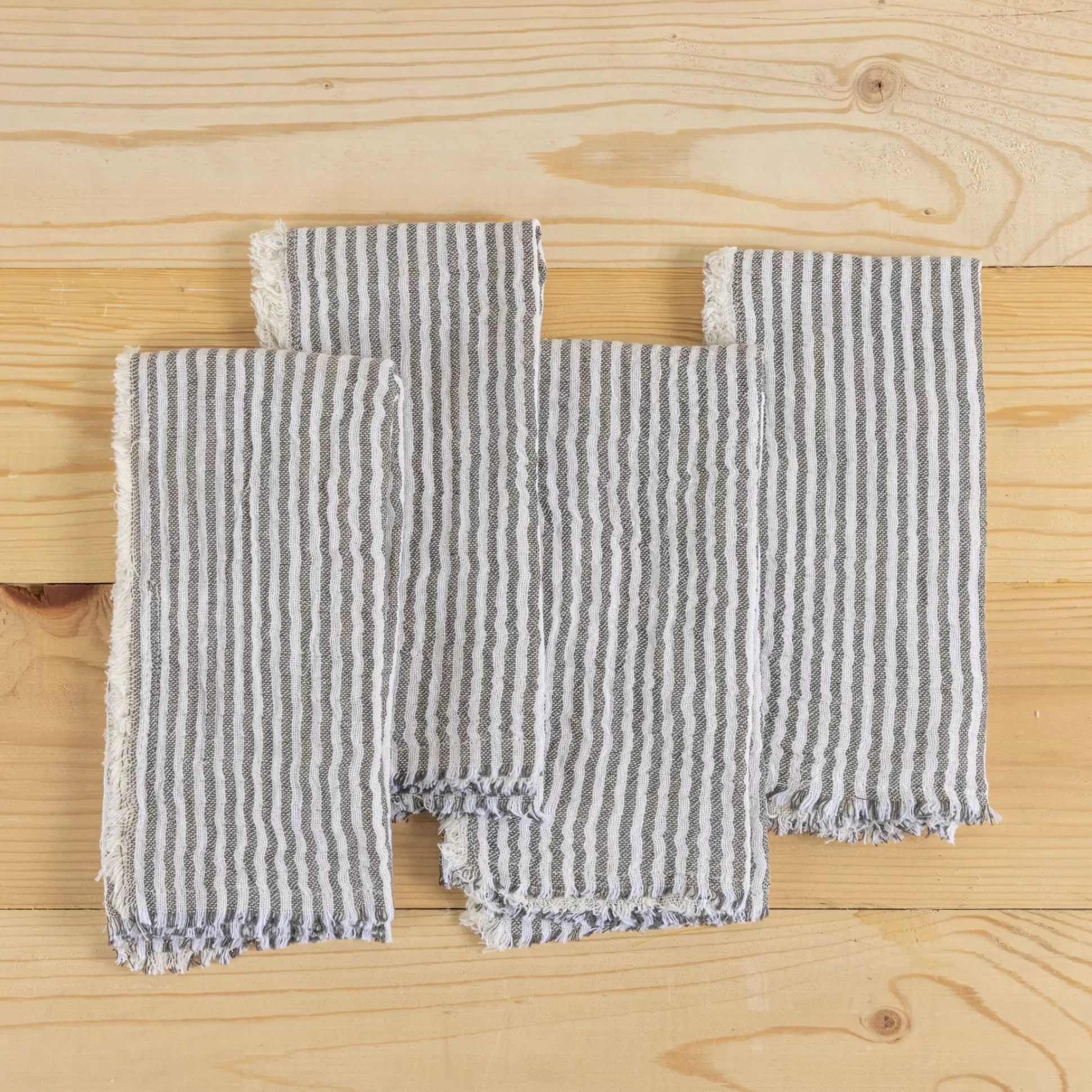 Healdsburg Napkins, Set of 4, Charcoal^Be Home Best Sale