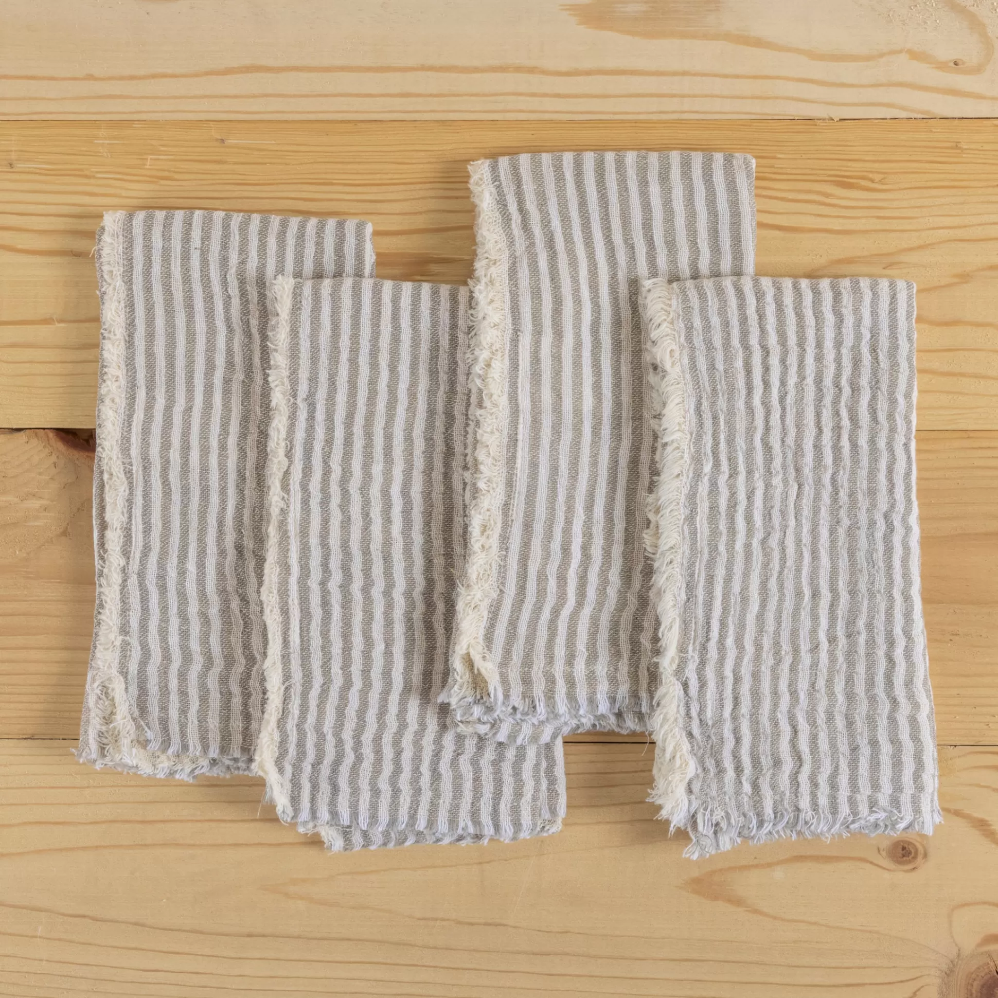 Healdsburg Napkins, Set of 4, Grey^Be Home New