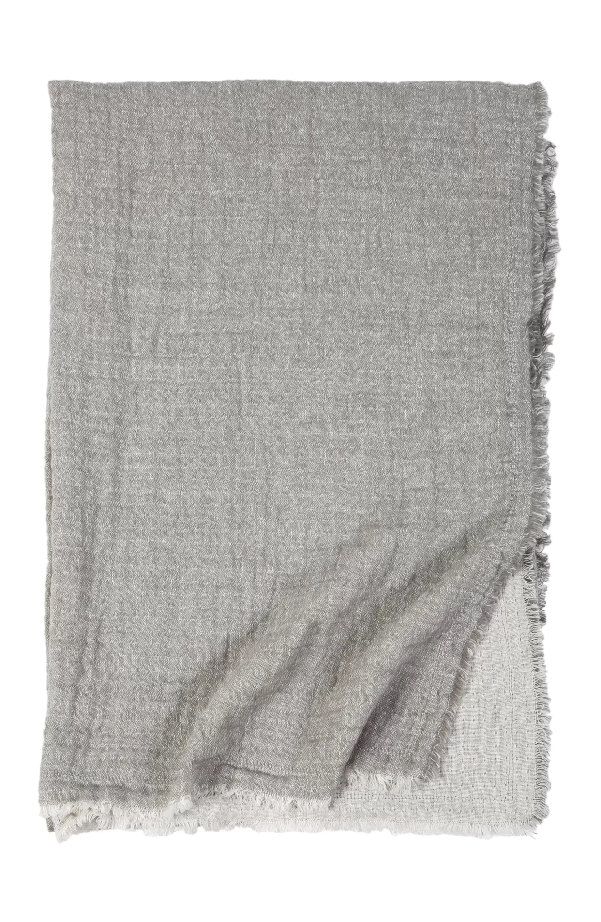 Hermosa Oversized Throw, Light Grey & Cream^Be Home Shop