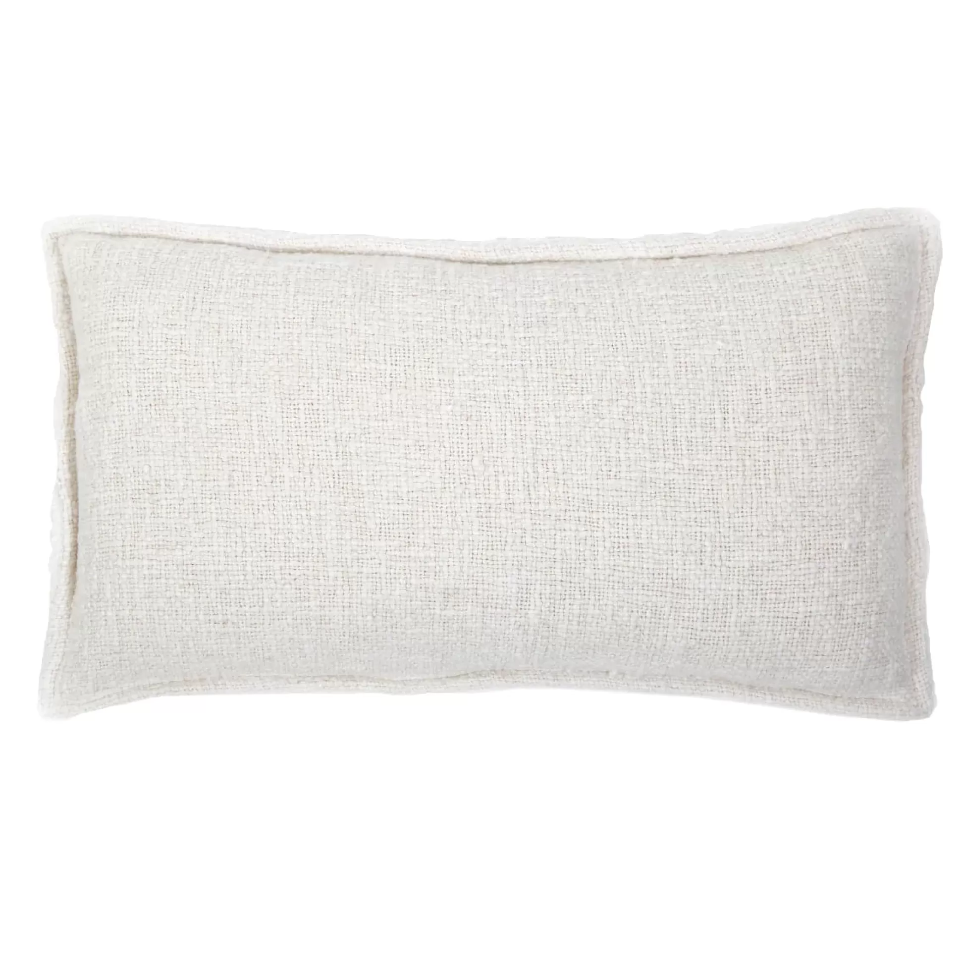 Humboldt Handwoven Rectangular Pillow, Cream^Be Home Flash Sale