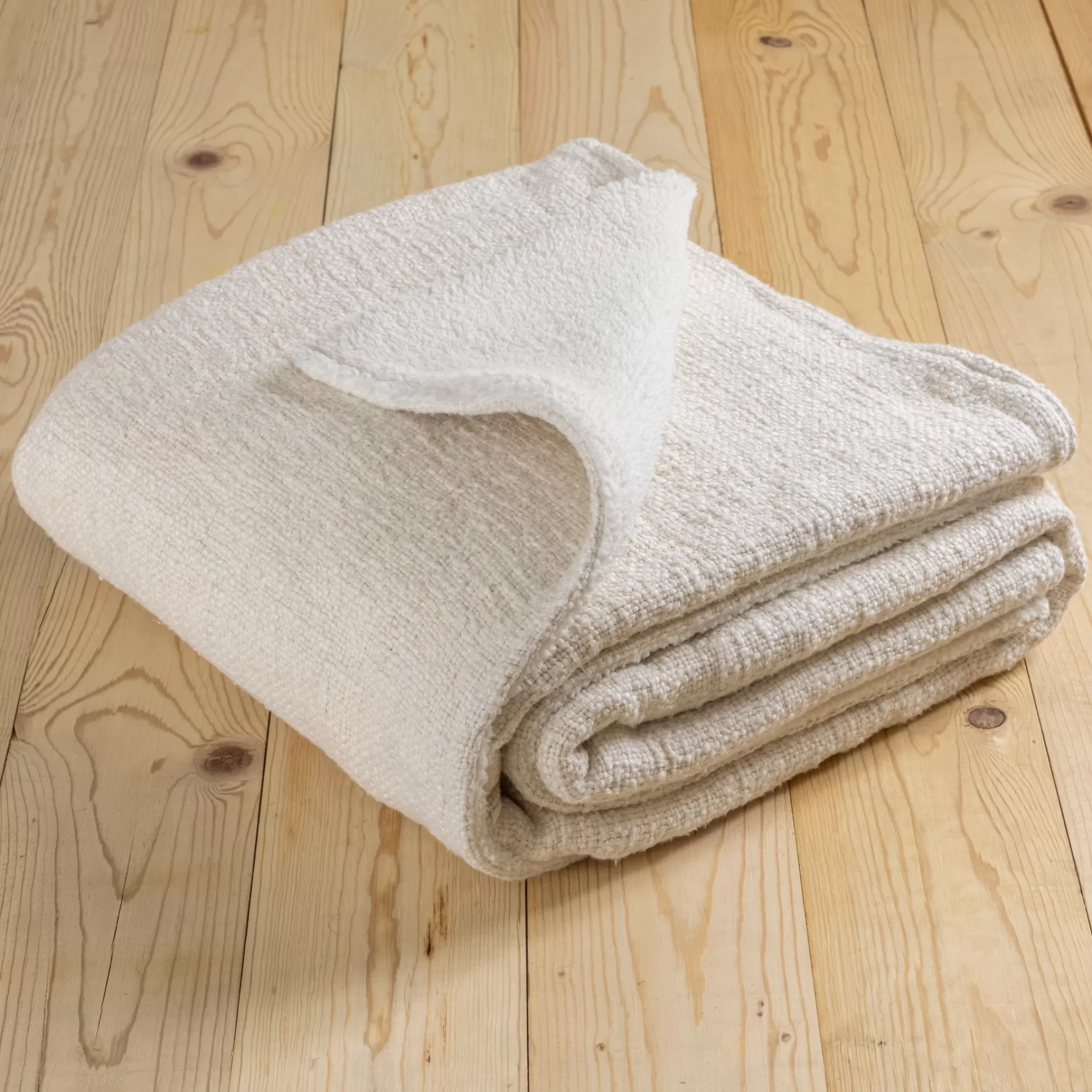 Humboldt Throw, Cream^Be Home Store