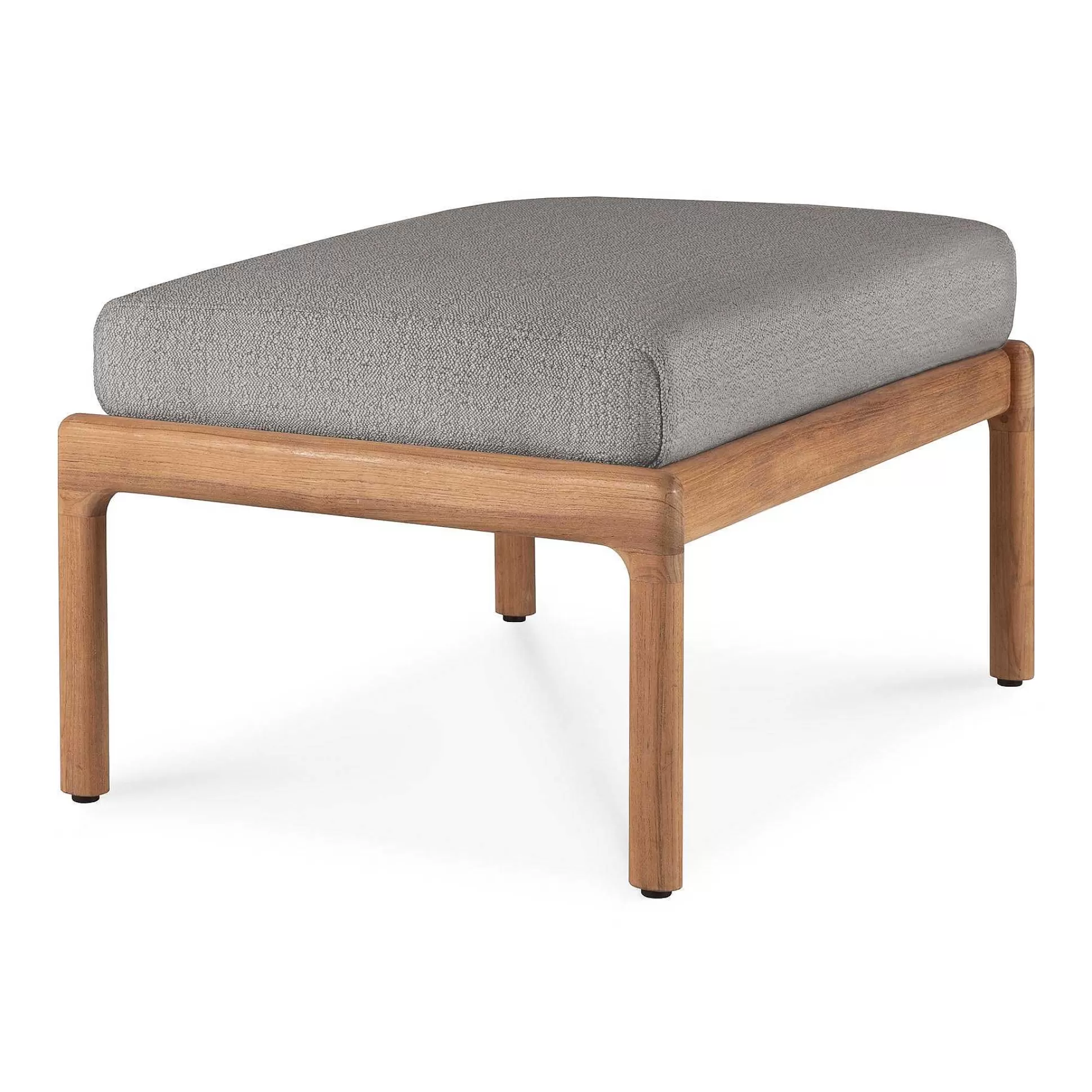 Be Home Outdoor Lounge Furniture<Jack Solid Teak Outdoor Footstool, Mocha