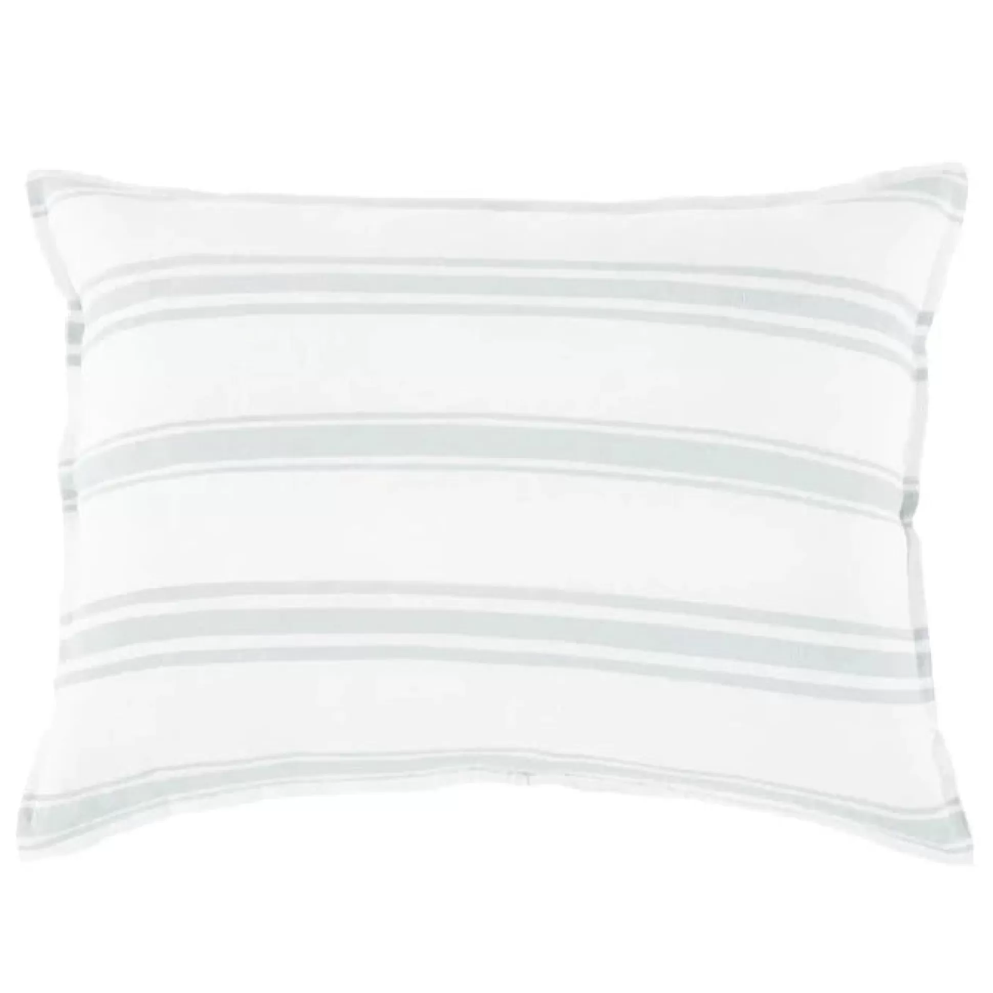 Jackson Standard Sham, White & Ocean^Be Home Best