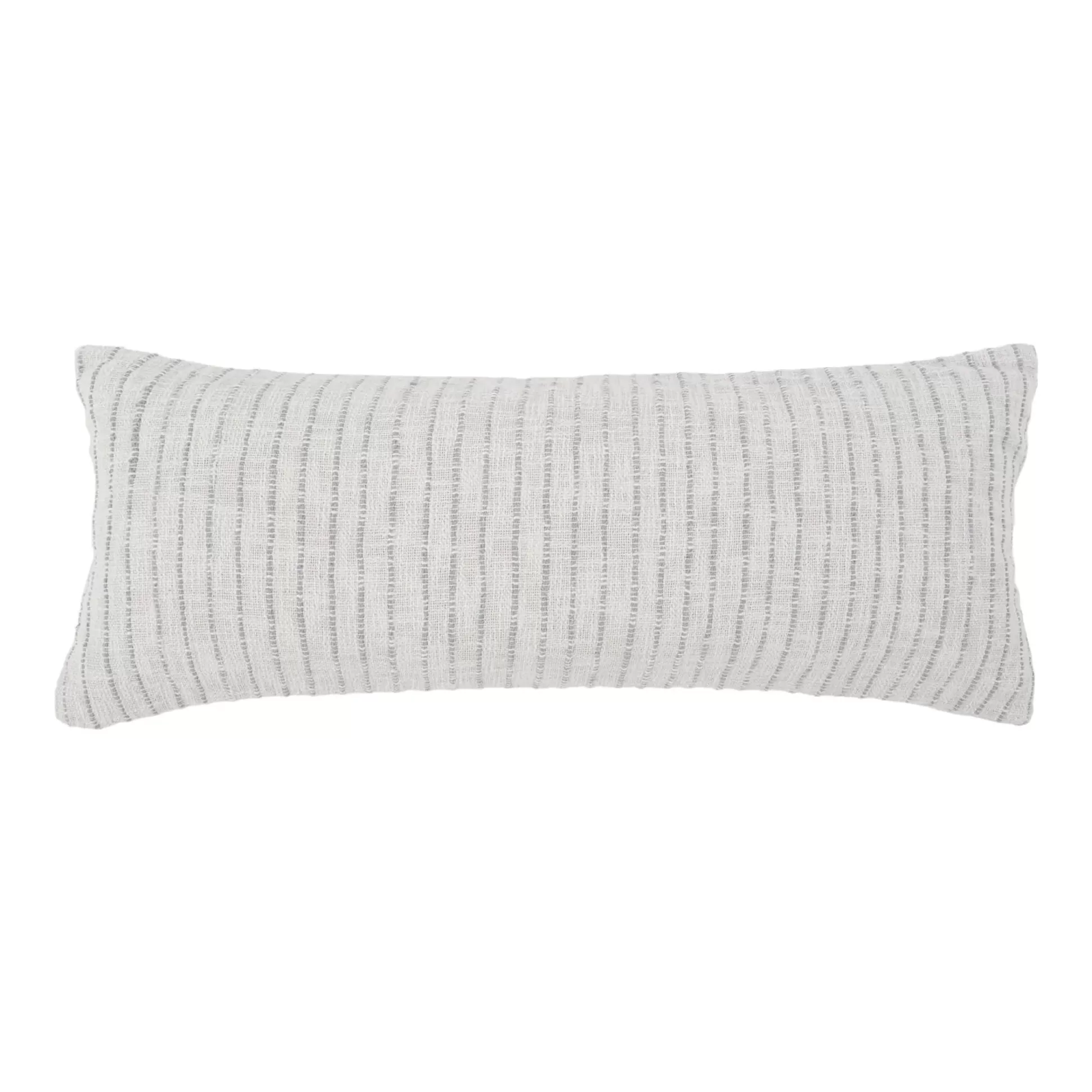 Jojo Large Rectangular Pillow, Ivory & Blue Grey^Be Home Discount