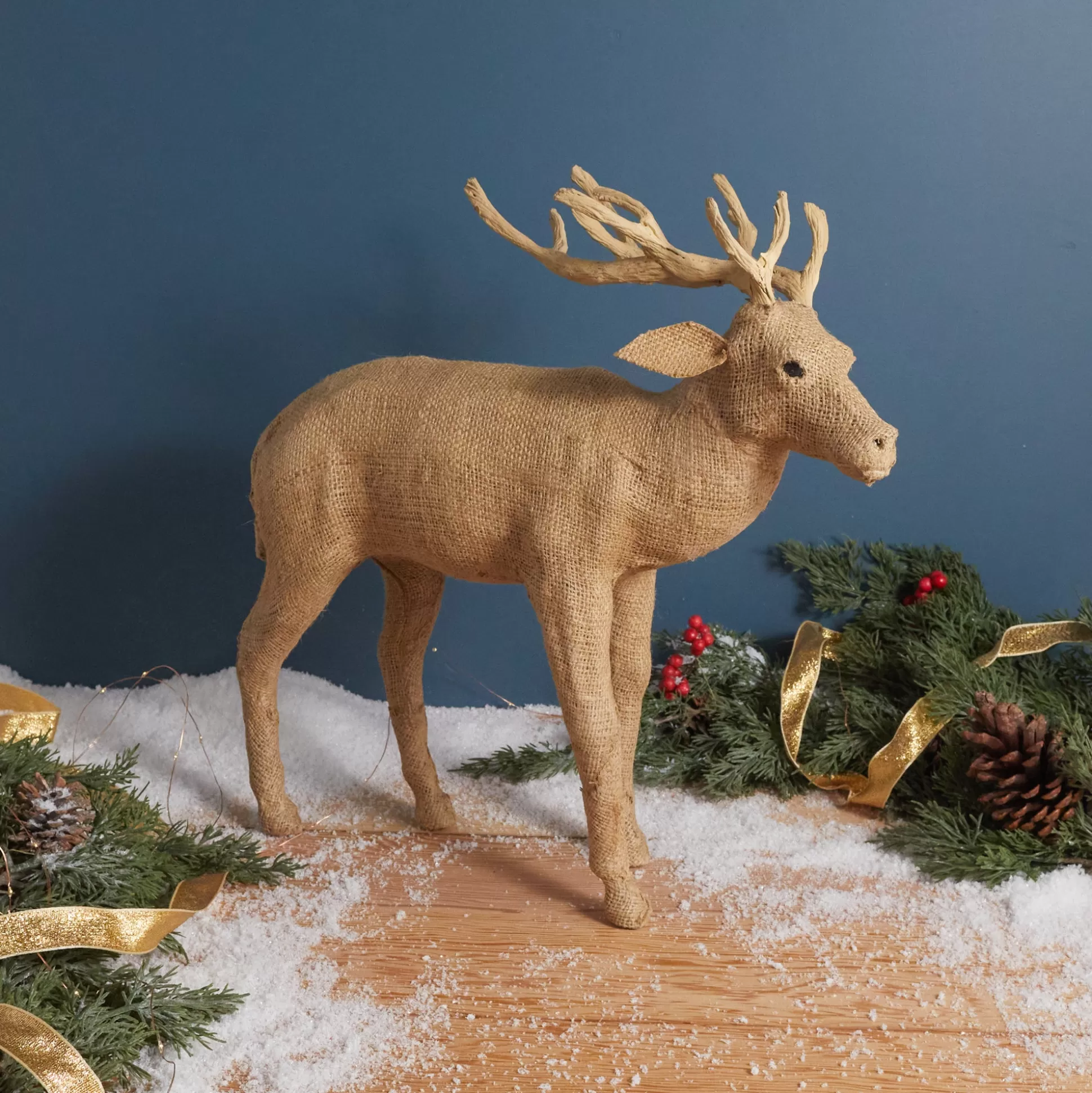 Jute Reindeer, Large^Be Home Store