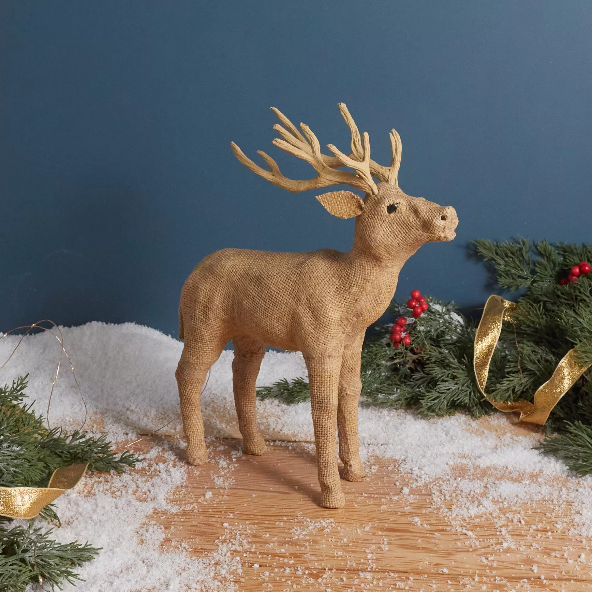 Jute Reindeer, Medium^Be Home Store