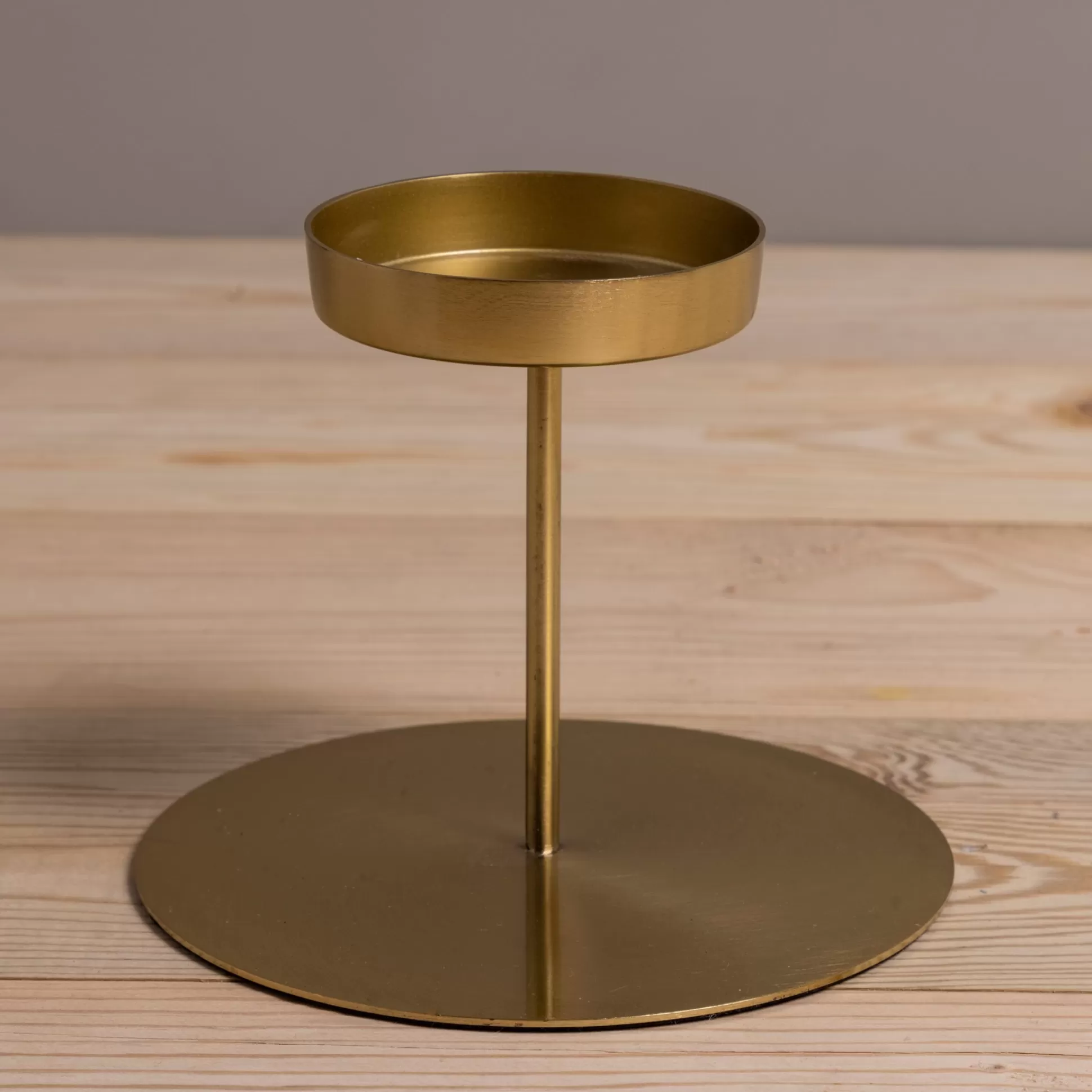 Kent Gold Pillar Candle Holder, Tall^Be Home Online