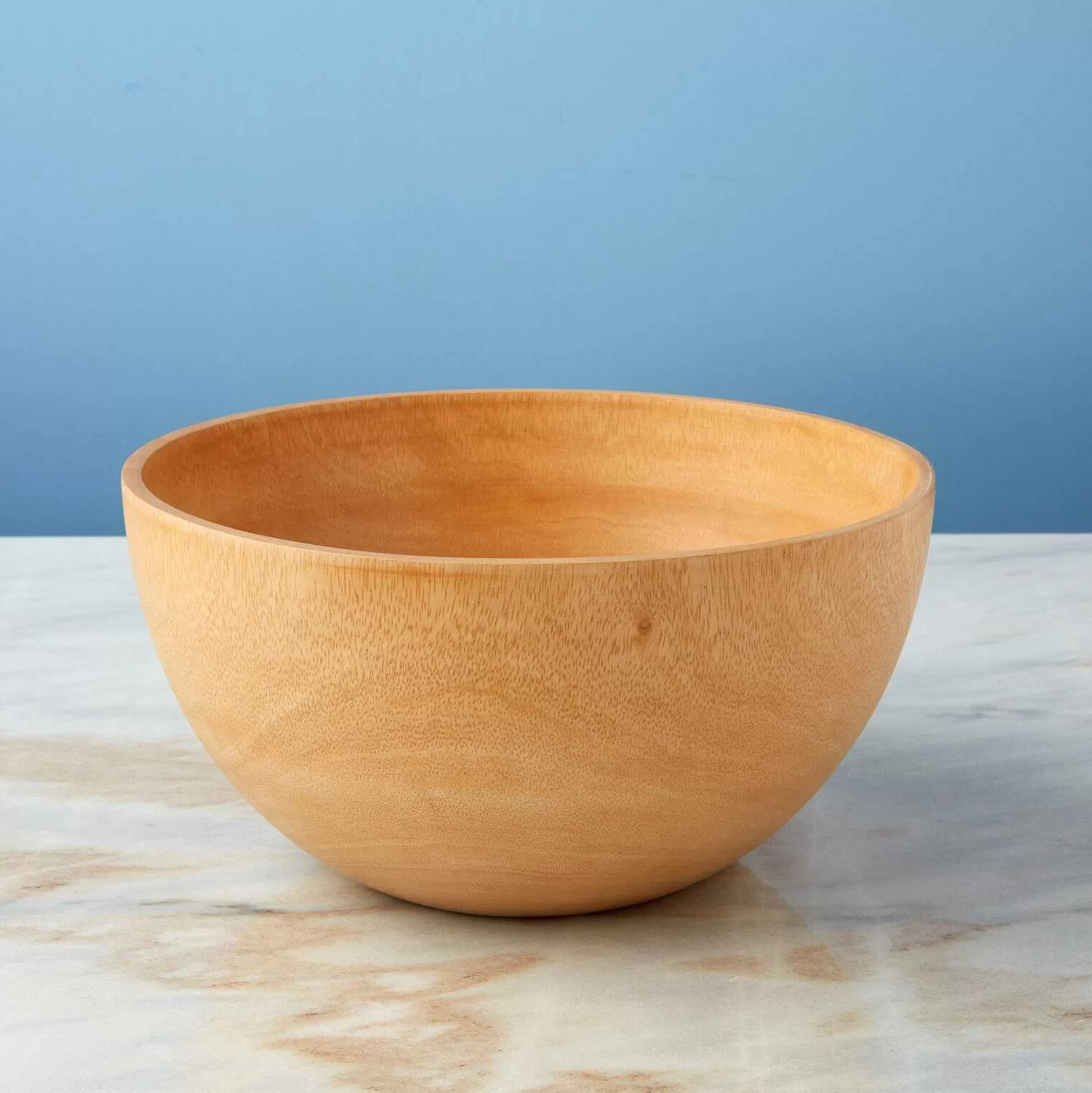 Be Home Wood Serving Bowls<Kiln Mango Wood Salad Bowl