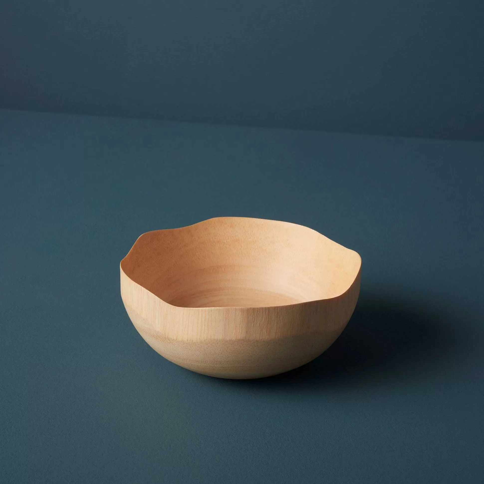 Be Home Wood Serving Bowls<Kiln Mango Wood Wave Edge Bowl, Small